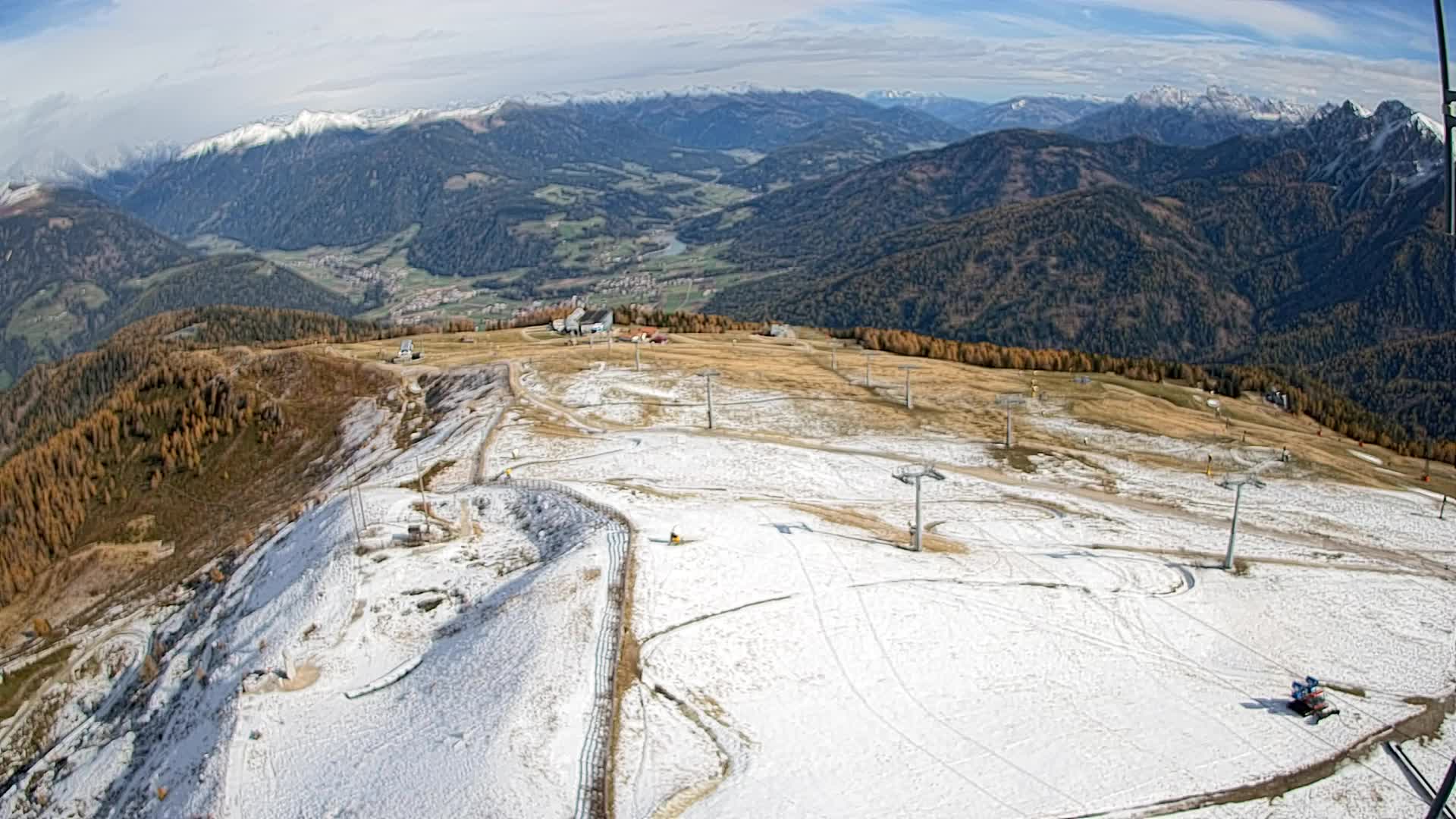 Sommet du Kronplatz | vue sur Valdaora – Olang