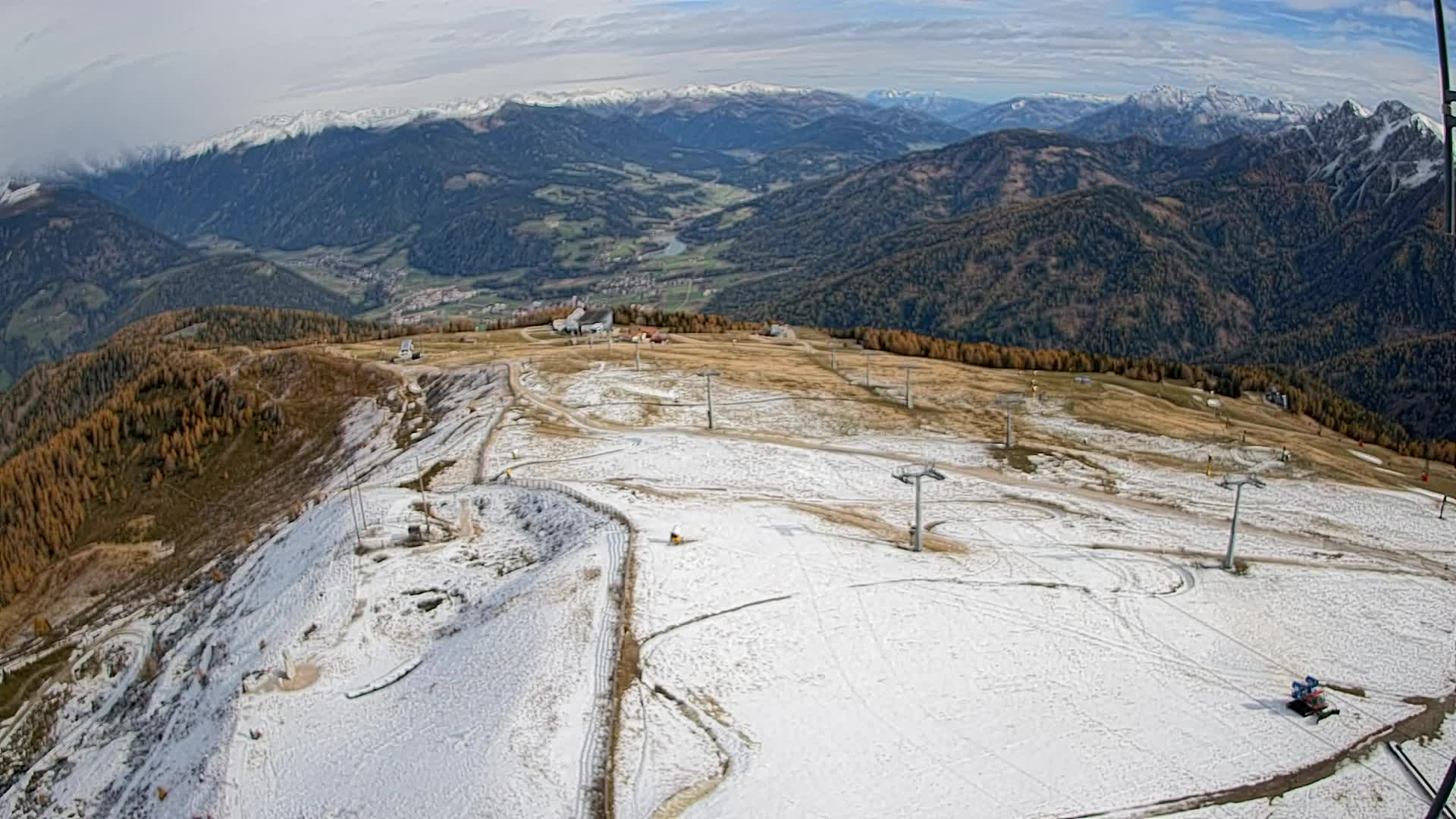 Kronplatz vrh | pogled na Valdaora – Olang
