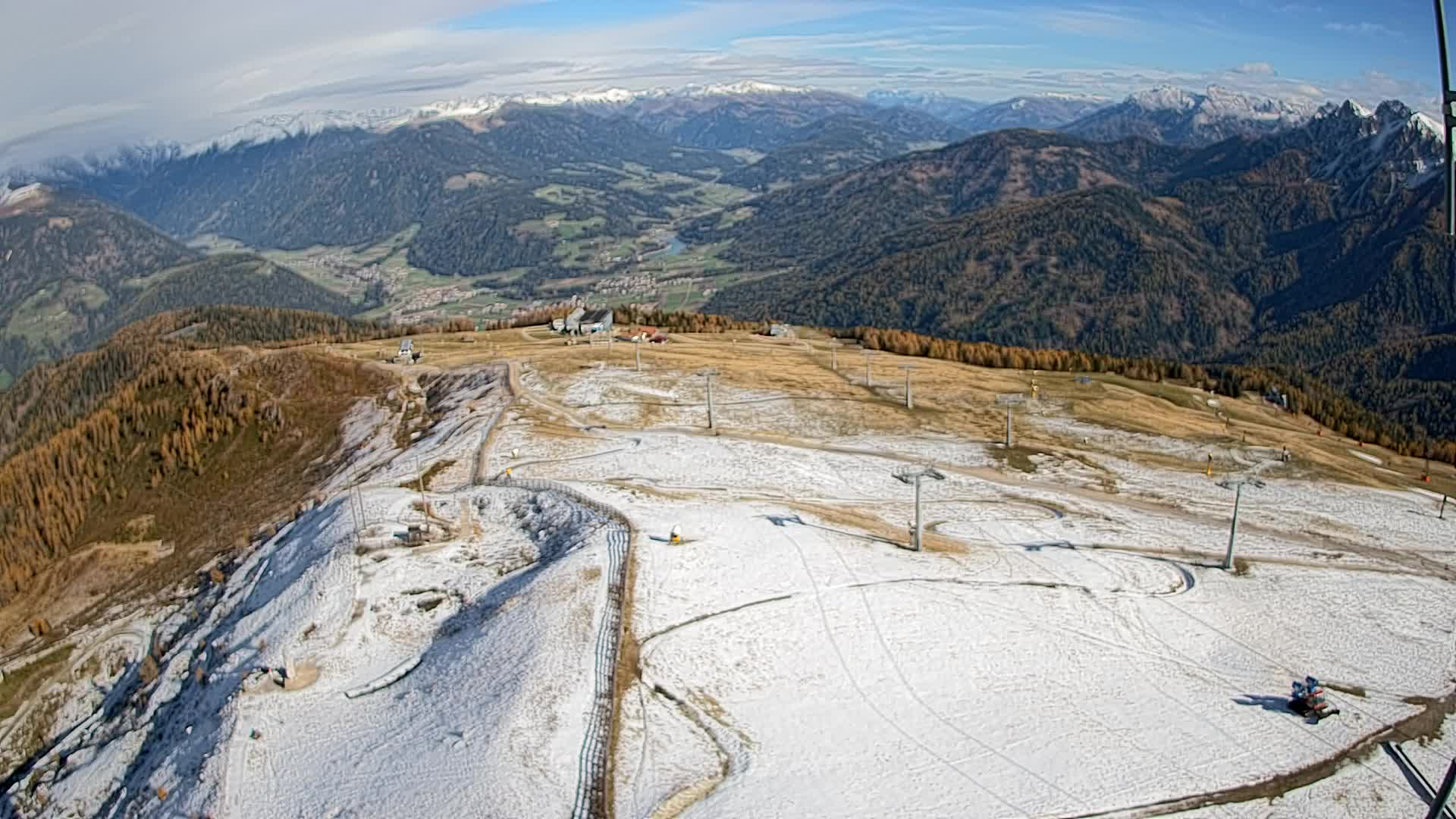 Sommet du Kronplatz | vue sur Valdaora – Olang