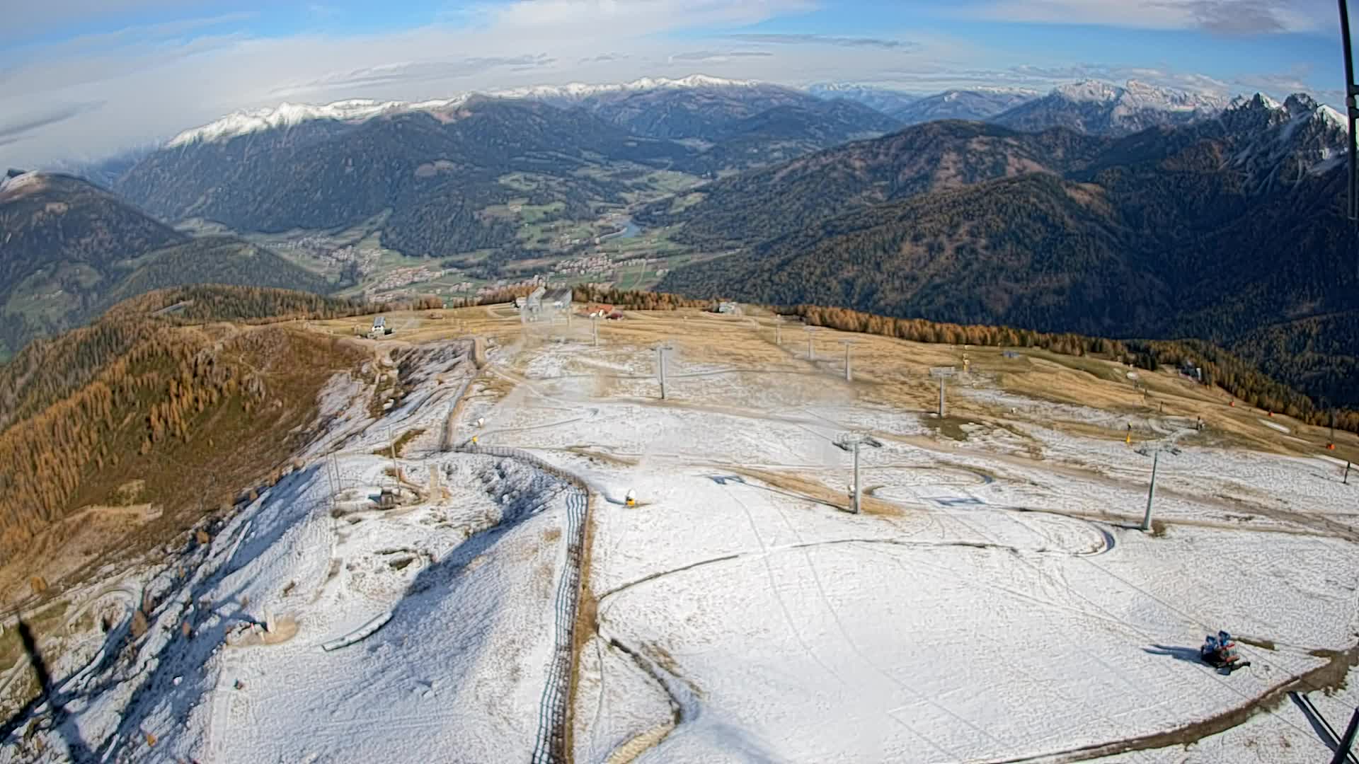 Kronplatz vrh | pogled na Valdaora – Olang