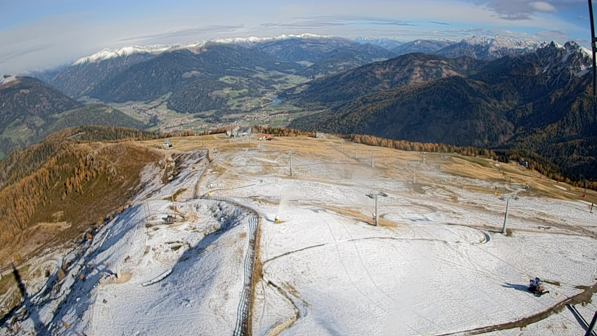 Kronplatz vrh | pogled na Valdaora – Olang