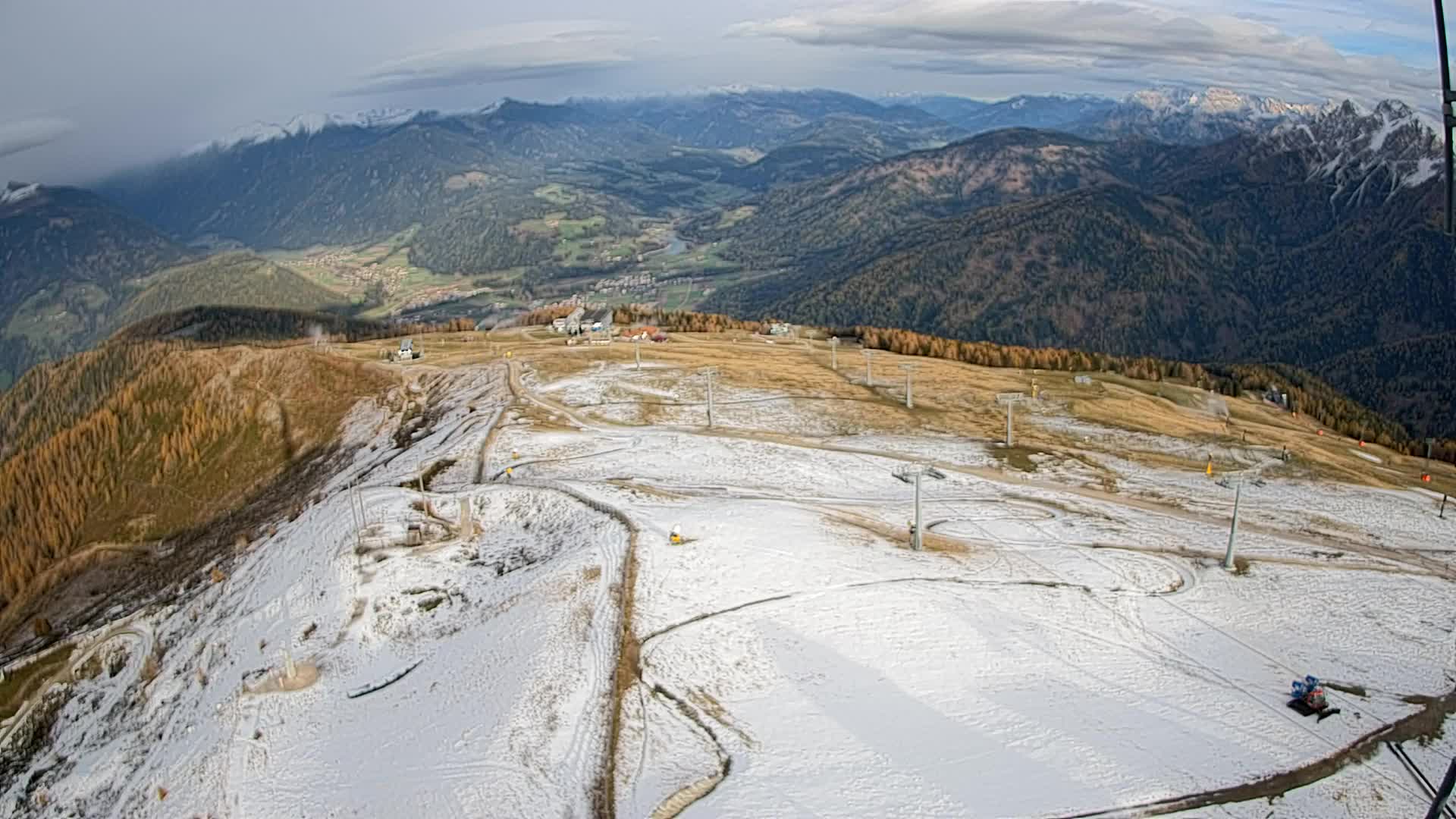 Kronplatz vrh | pogled na Valdaora – Olang