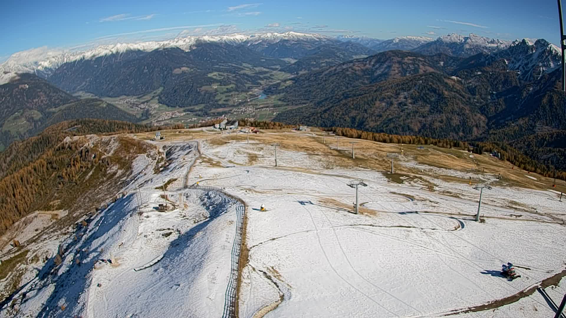 Kronplatz vrh | pogled na Valdaora – Olang