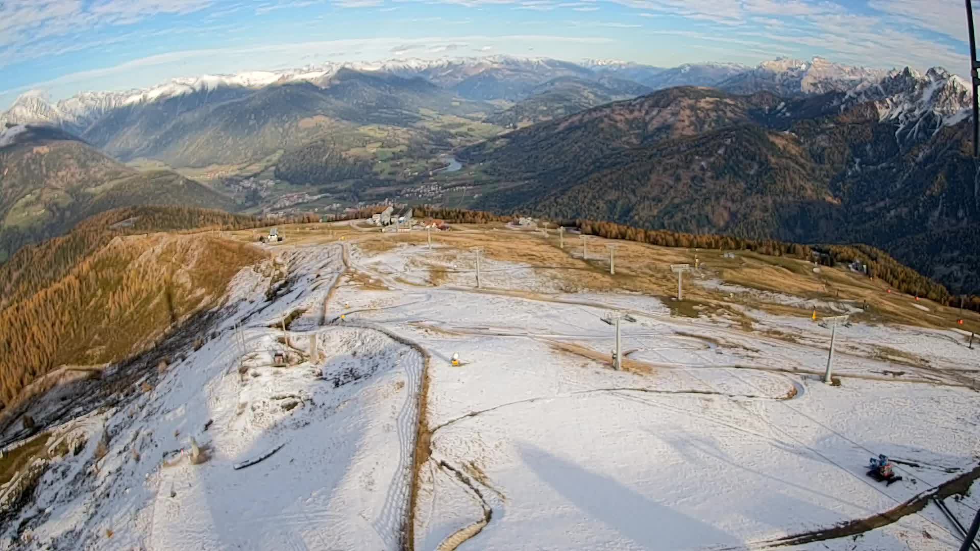 Kronplatz vrh | pogled na Valdaora – Olang