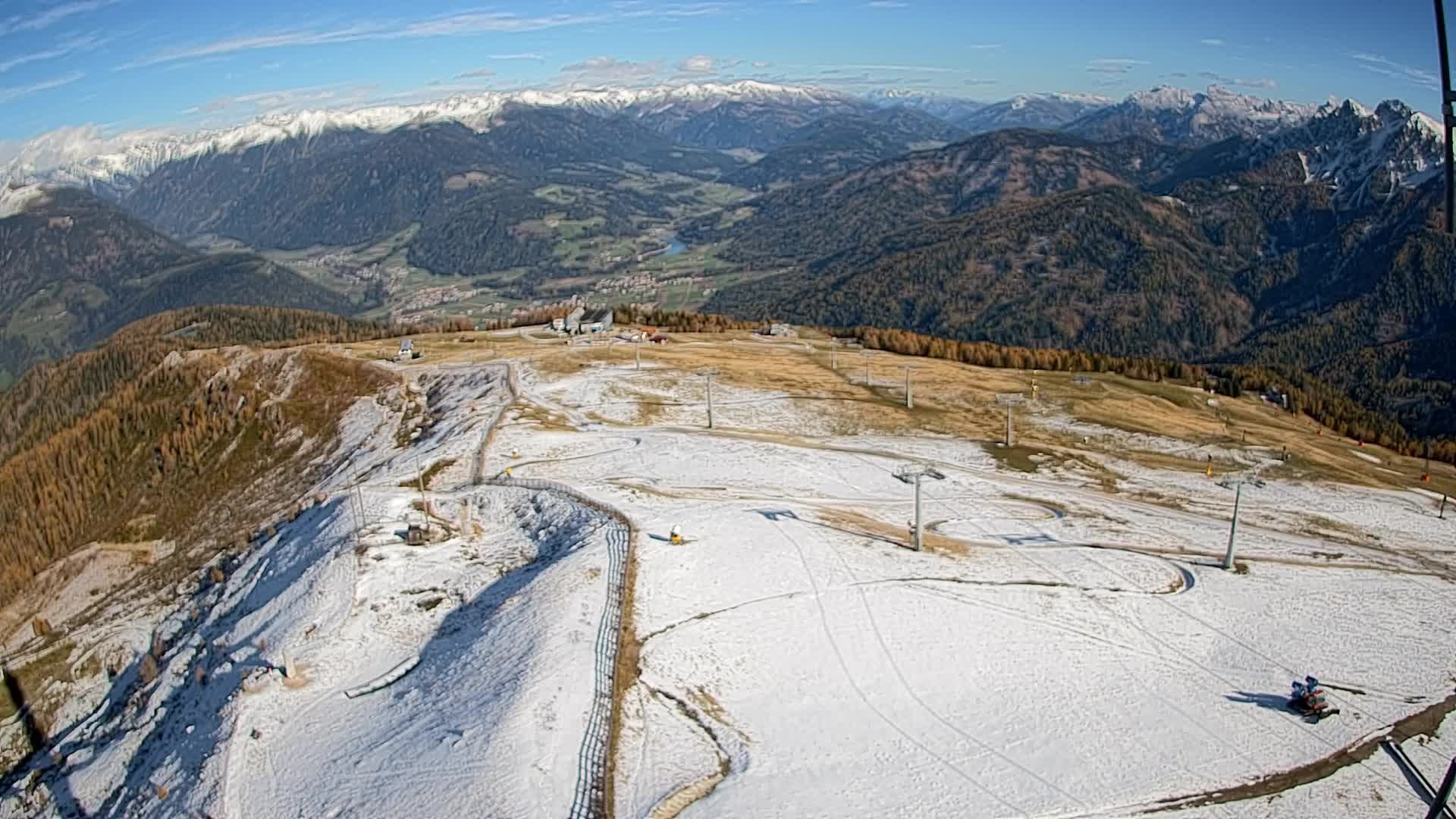 Sommet du Kronplatz | vue sur Valdaora – Olang