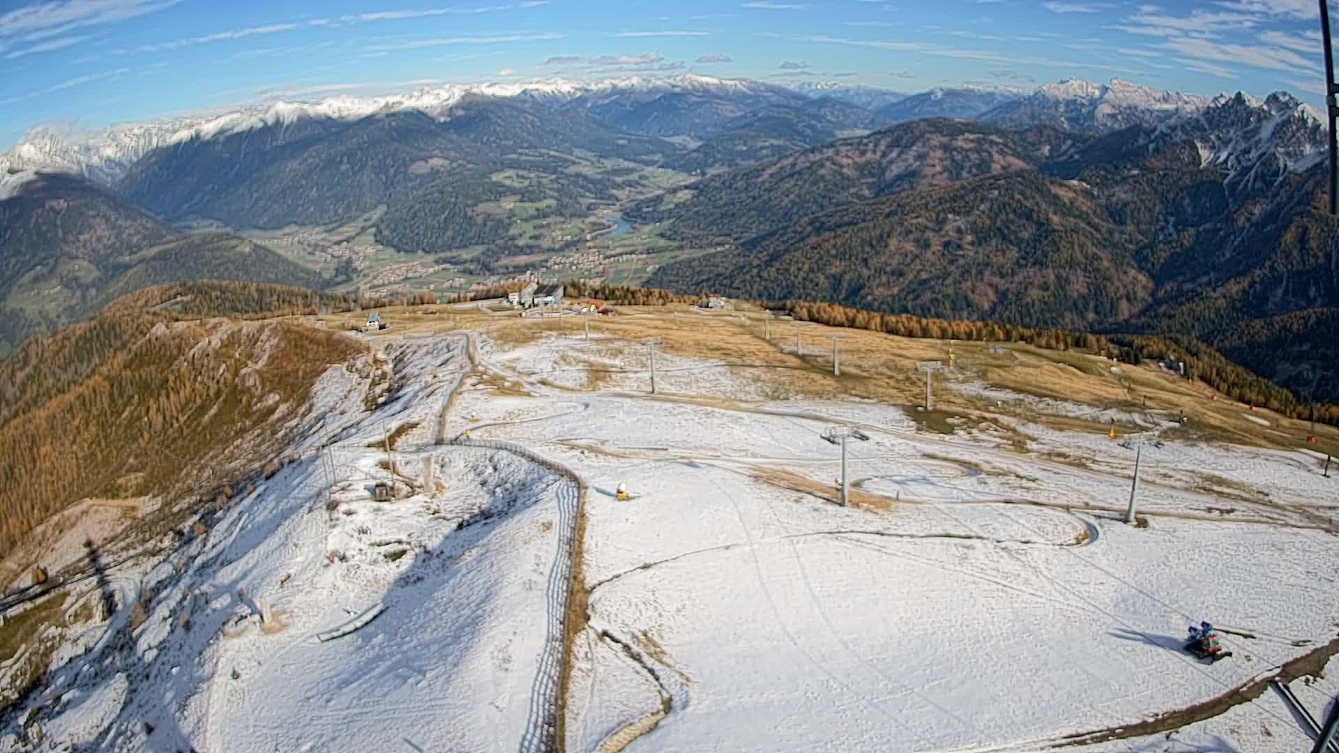 Sommet du Kronplatz | vue sur Valdaora – Olang