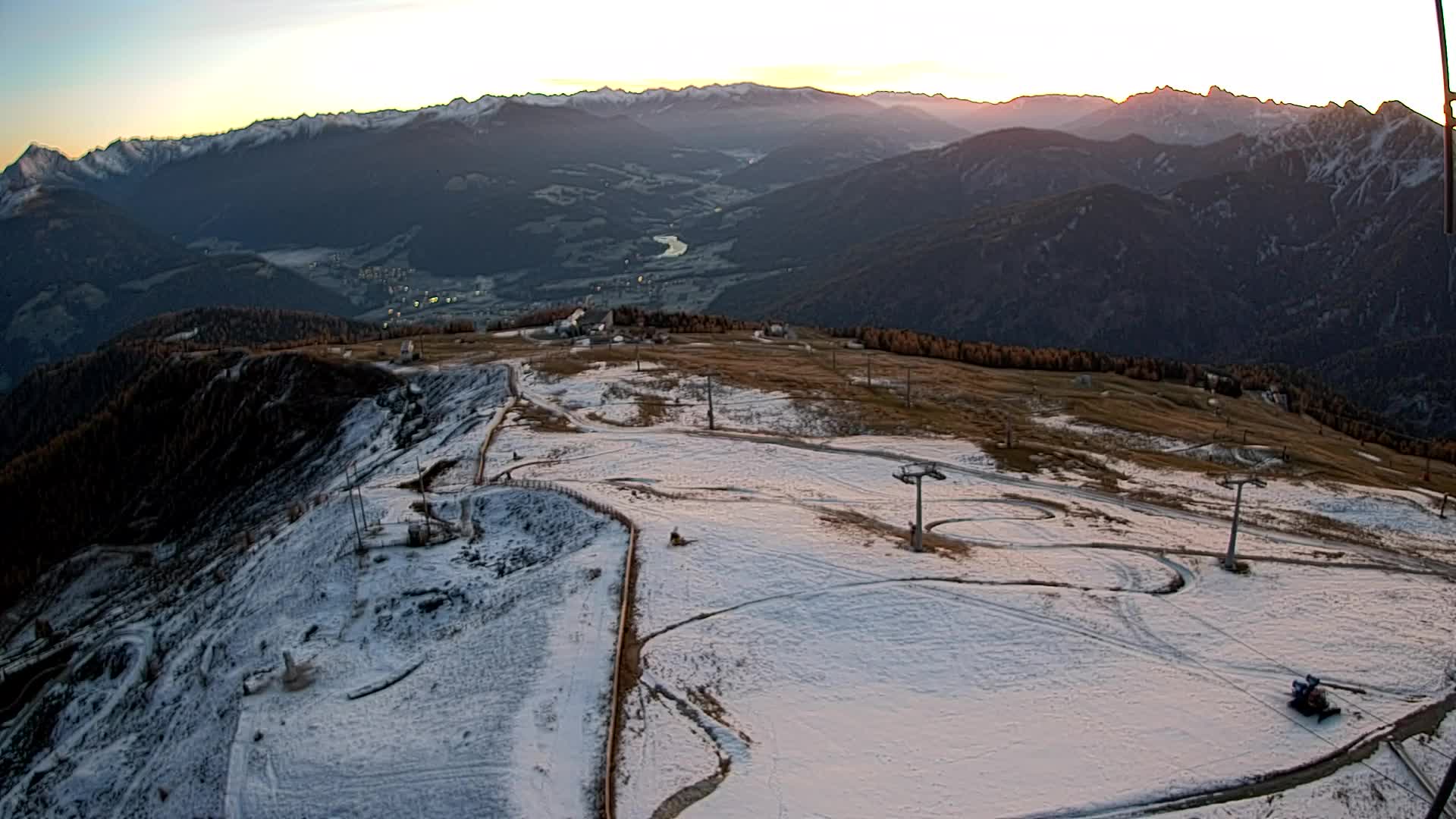 Sommet du Kronplatz | vue sur Valdaora – Olang