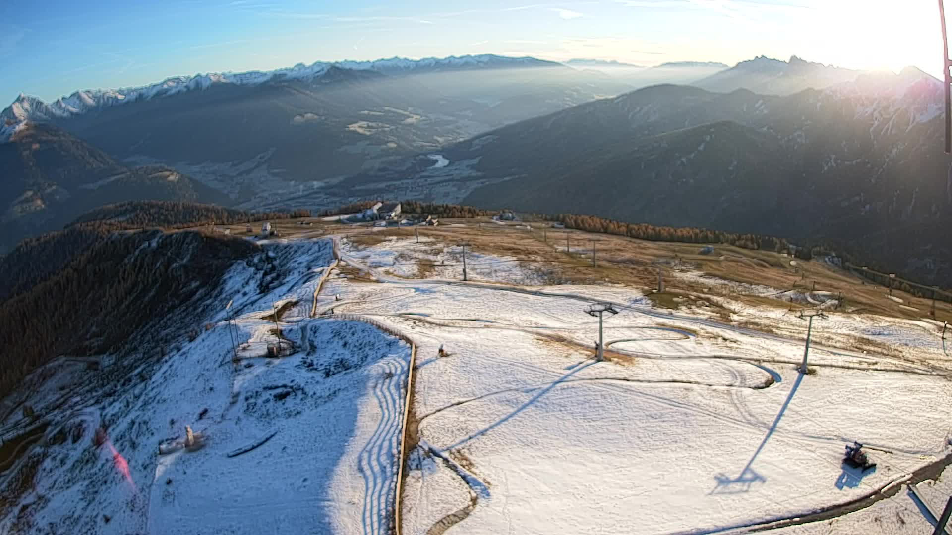 Sommet du Kronplatz | vue sur Valdaora – Olang