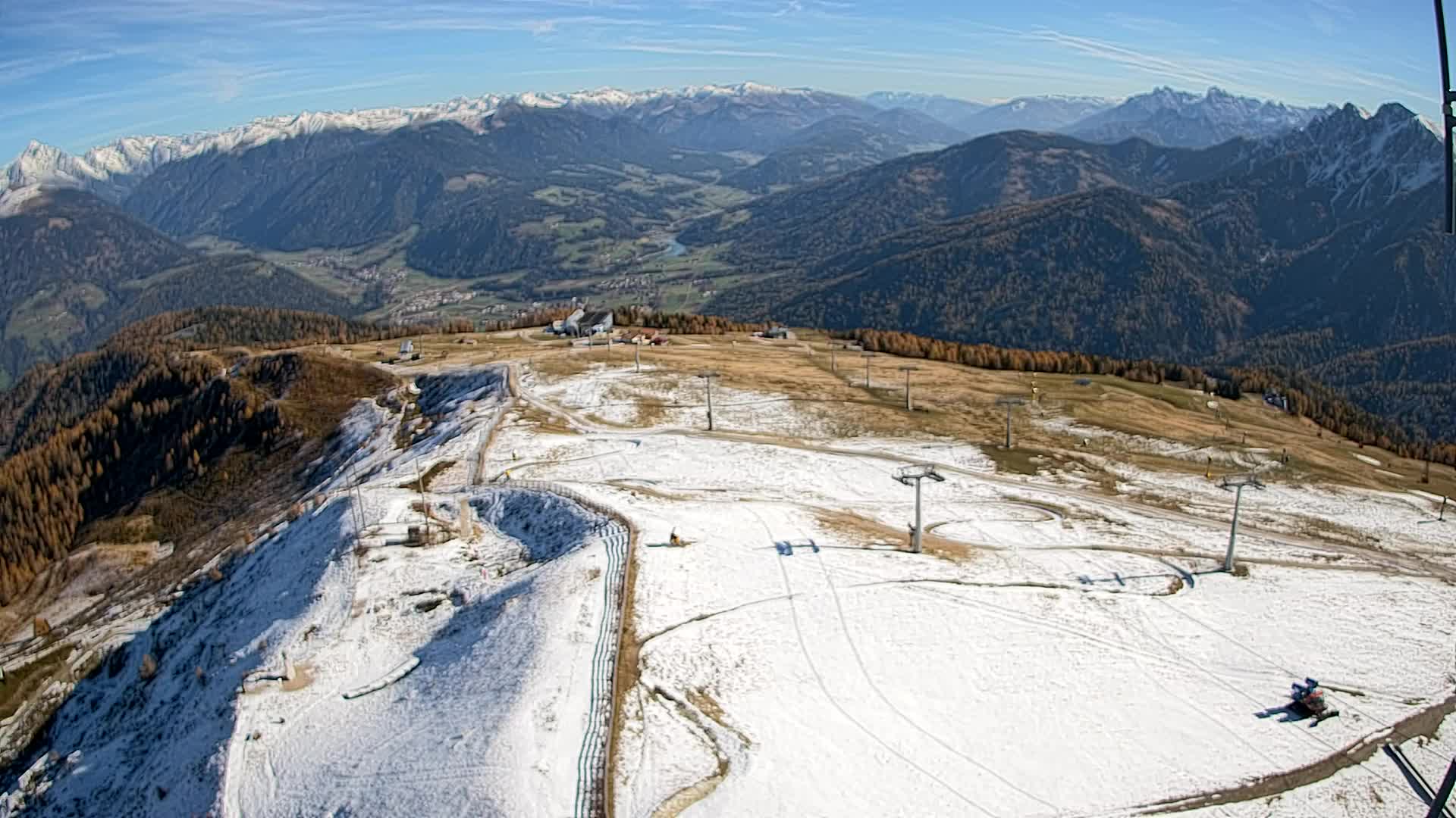 Sommet du Kronplatz | vue sur Valdaora – Olang