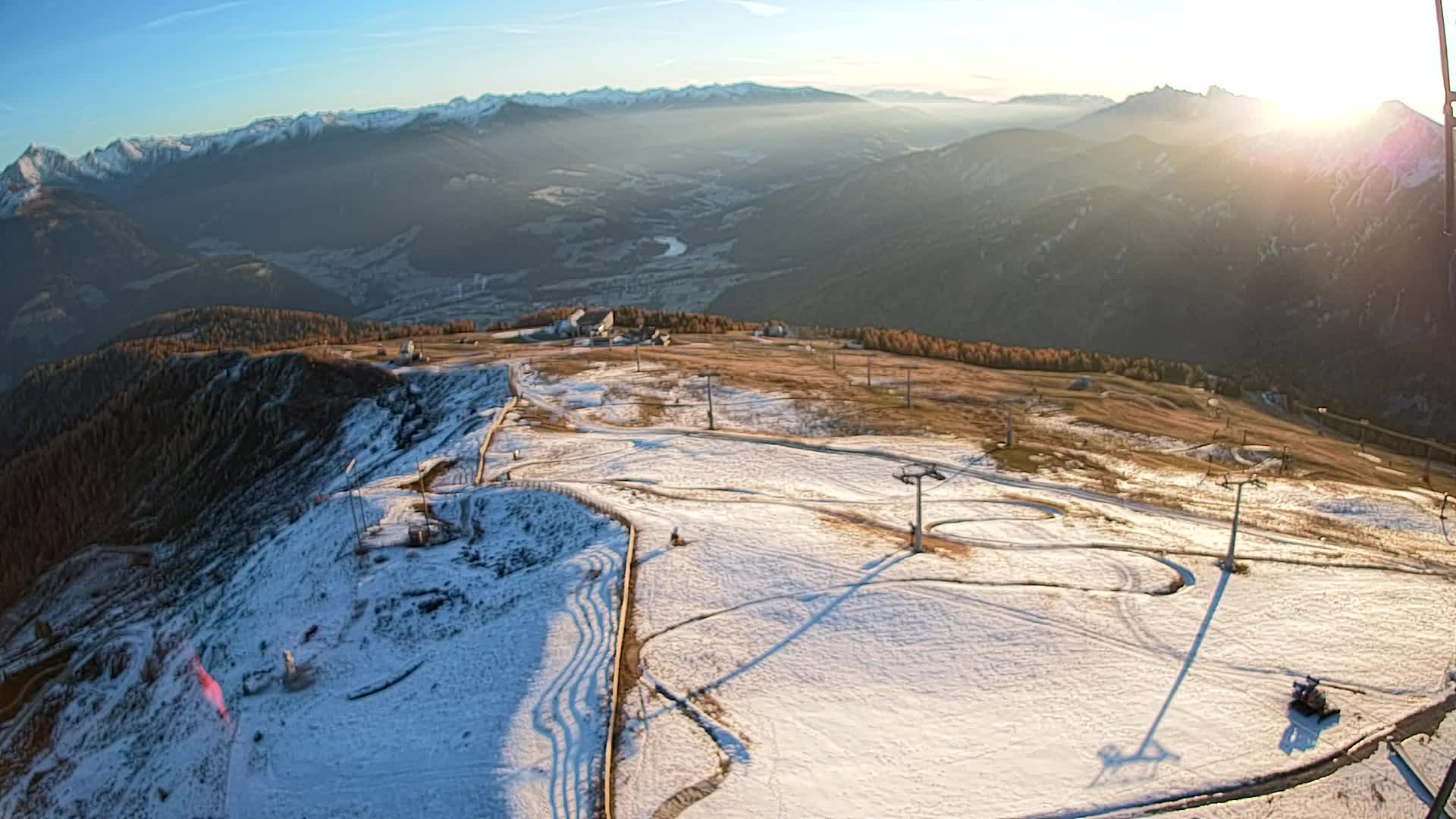 Sommet du Kronplatz | vue sur Valdaora – Olang