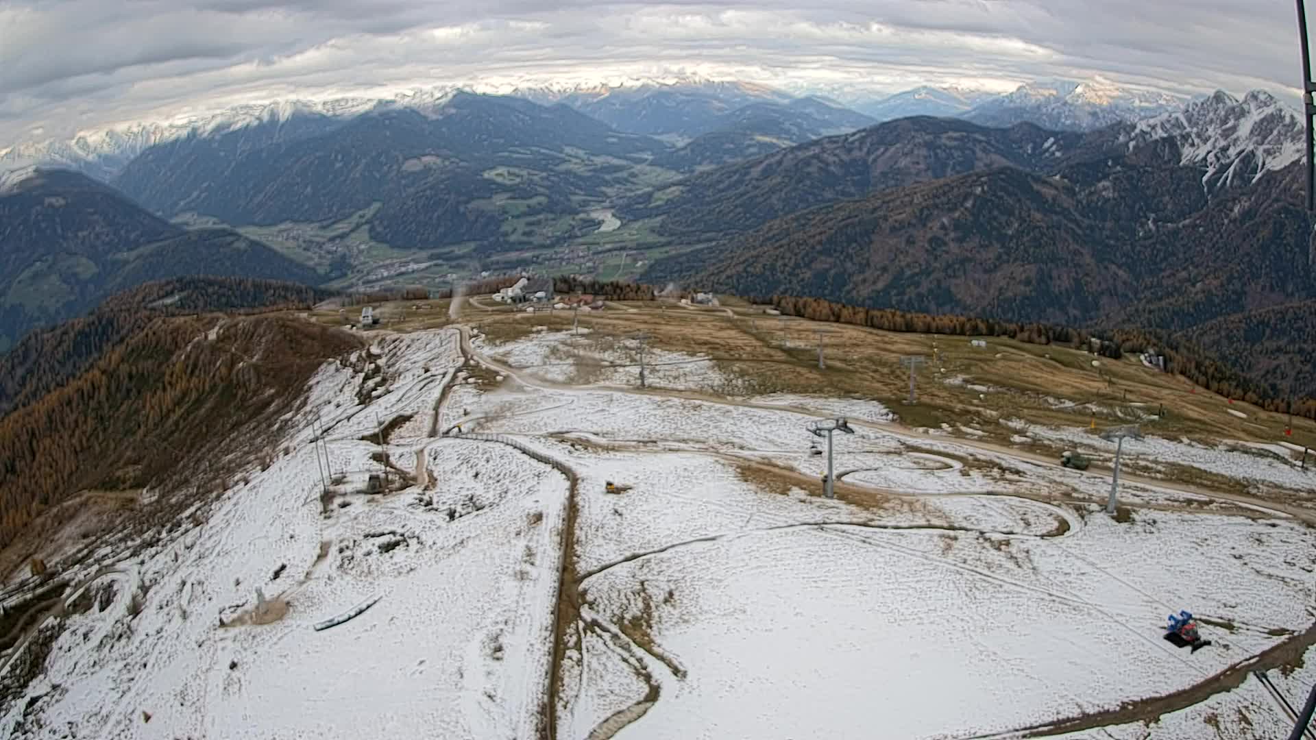 Sommet du Kronplatz | vue sur Valdaora – Olang