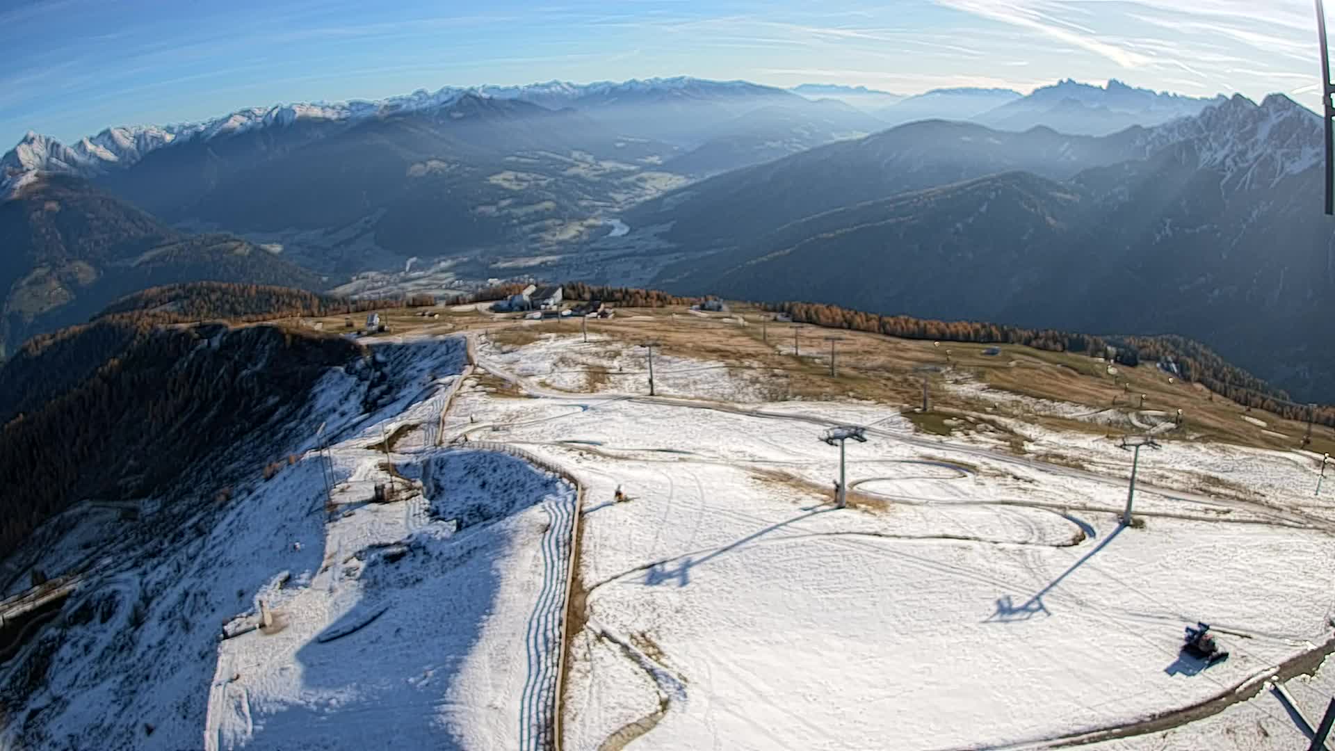Sommet du Kronplatz | vue sur Valdaora – Olang