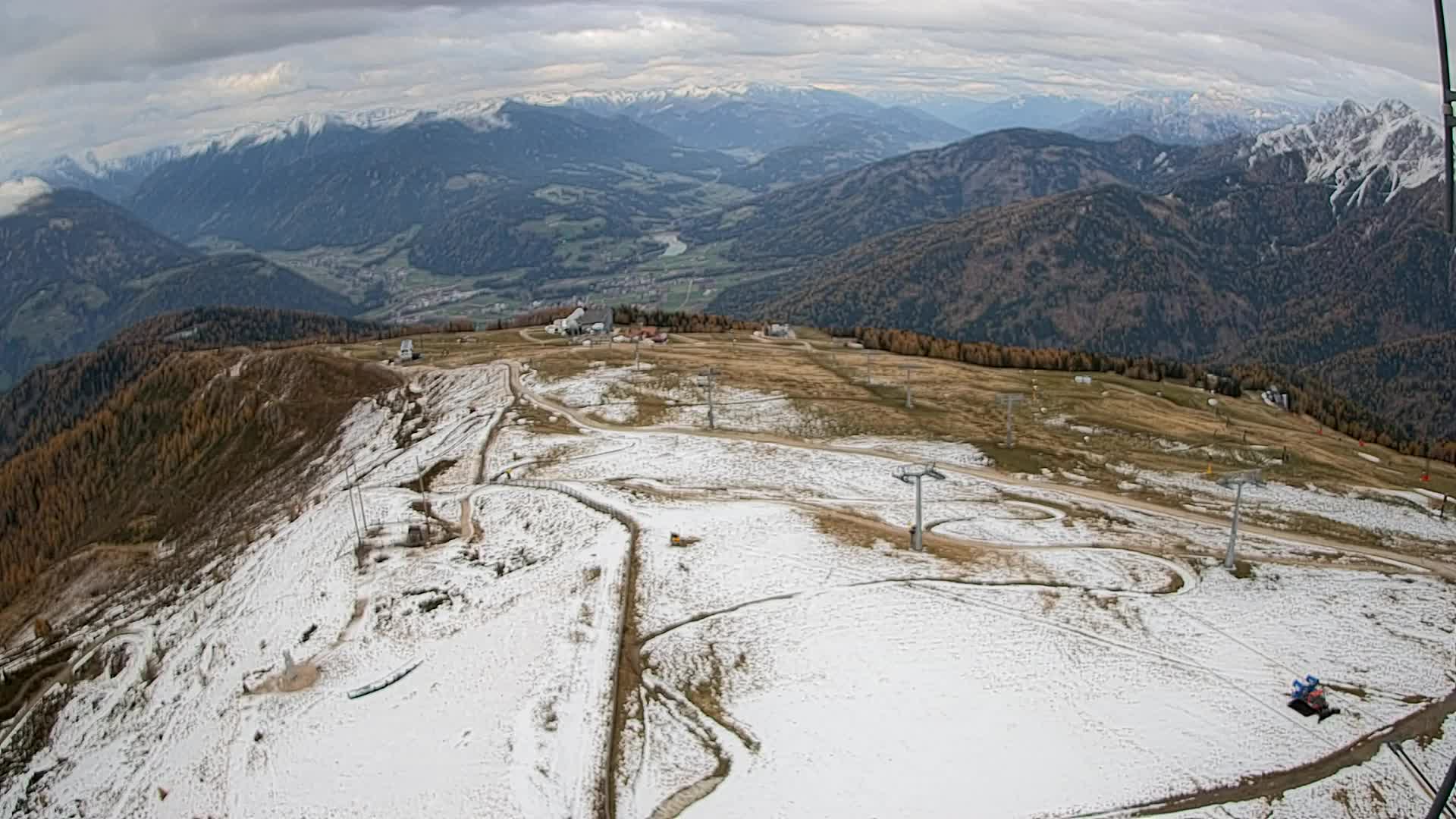 Sommet du Kronplatz | vue sur Valdaora – Olang