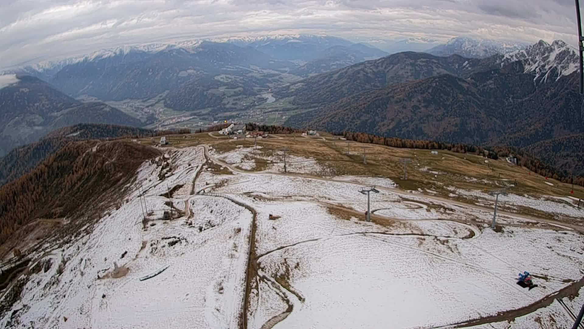 Kronplatz vrh | pogled na Valdaora – Olang