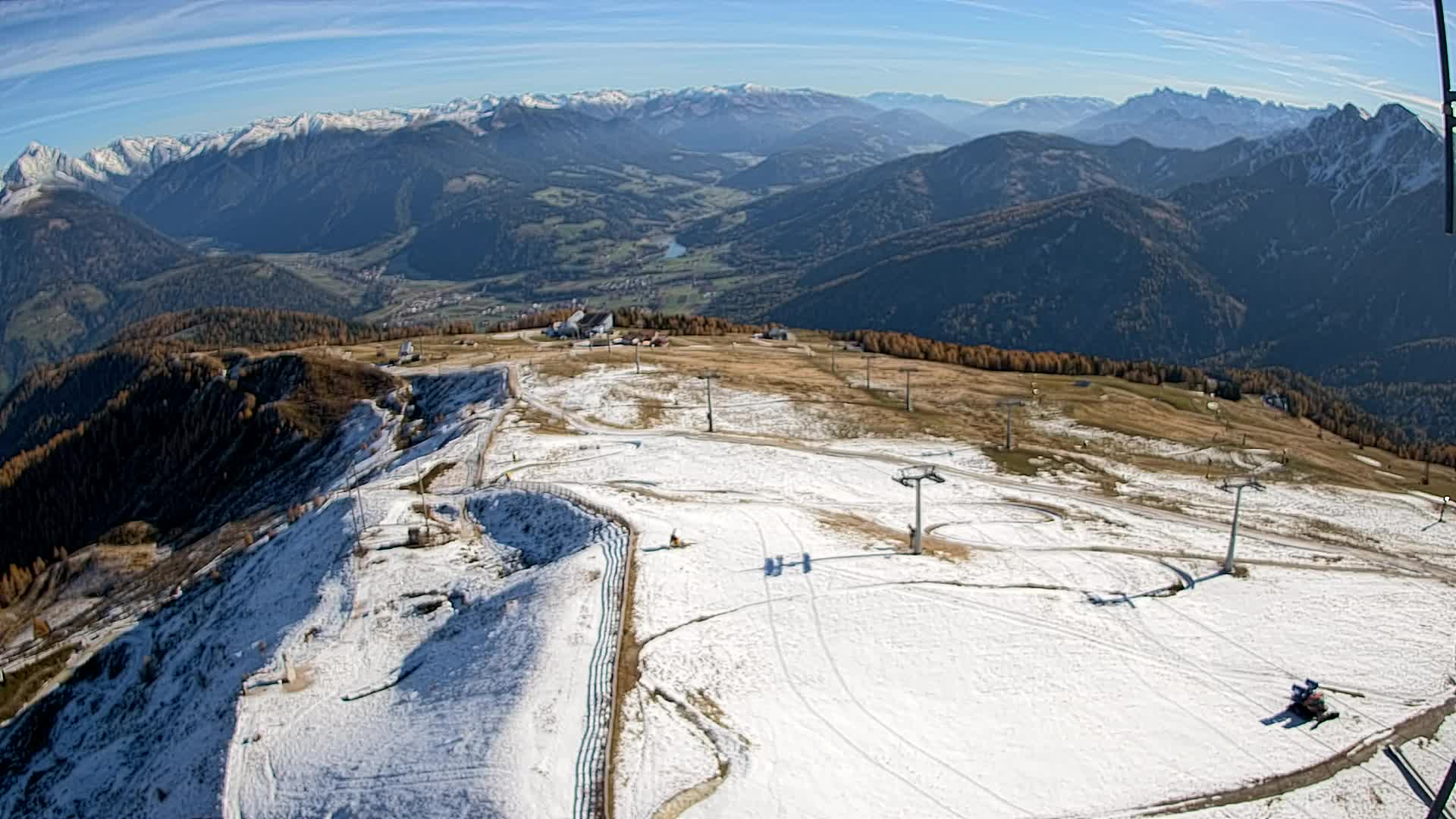 Kronplatz vrh | pogled na Valdaora – Olang