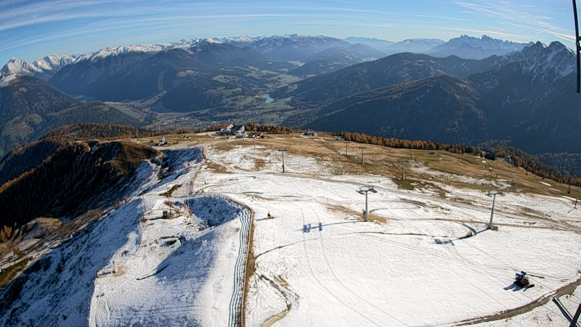 Sommet du Kronplatz | vue sur Valdaora – Olang