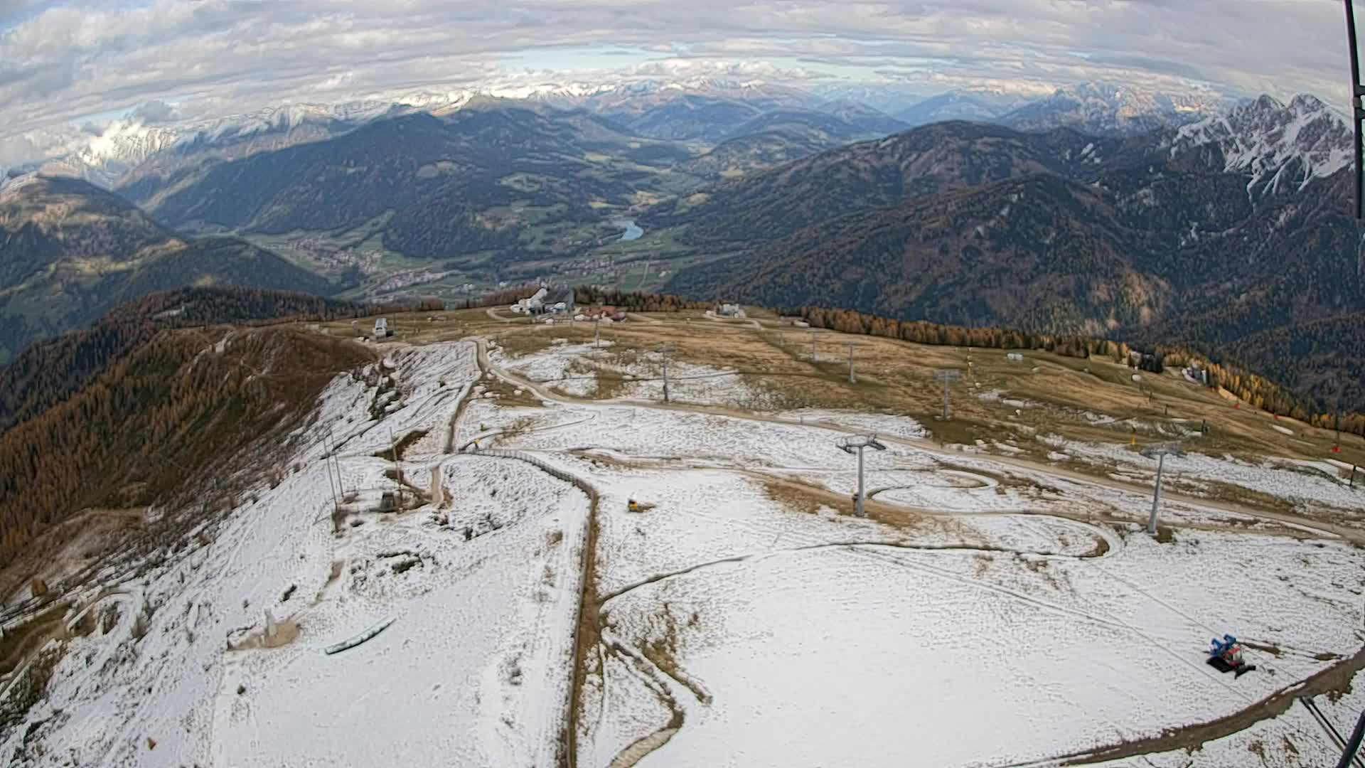 Kronplatz vrh | pogled na Valdaora – Olang