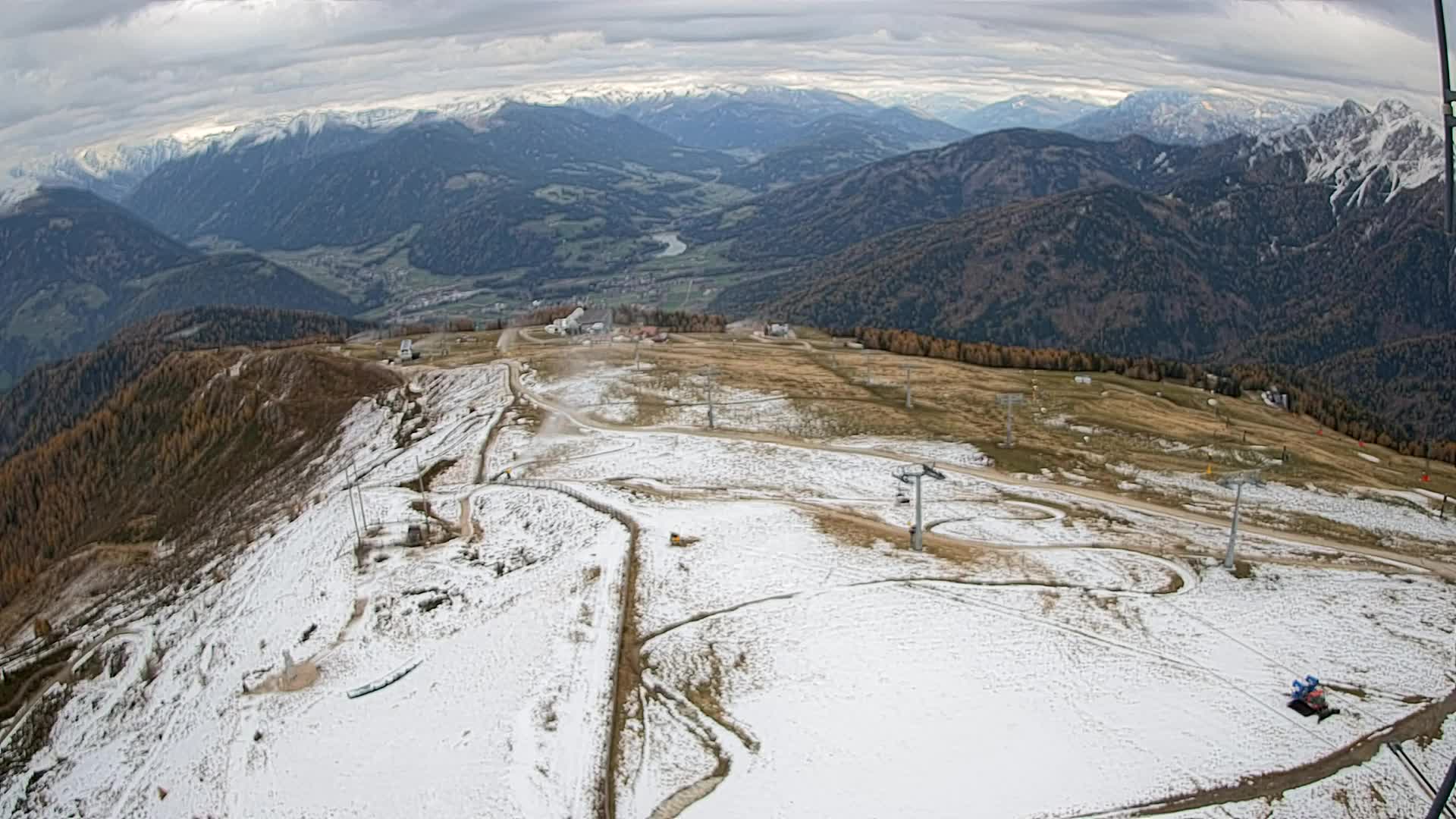Sommet du Kronplatz | vue sur Valdaora – Olang