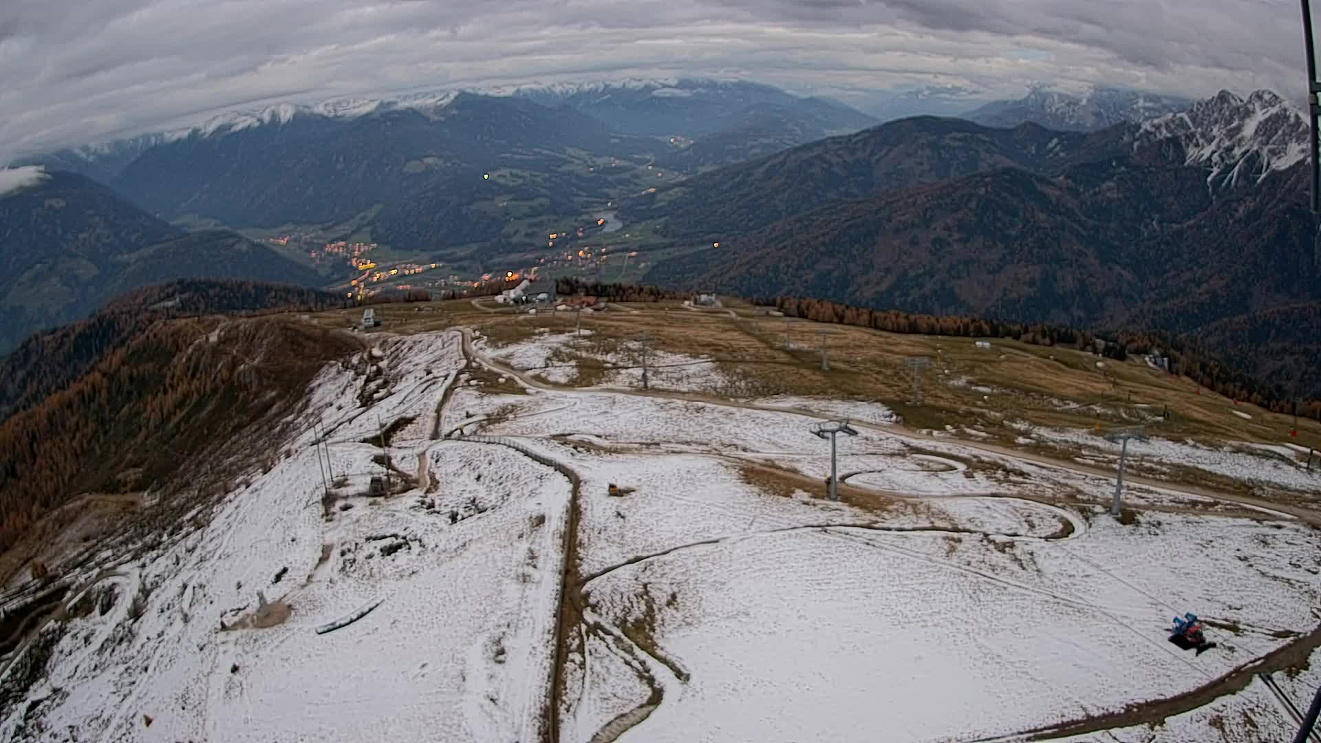 Sommet du Kronplatz | vue sur Valdaora – Olang