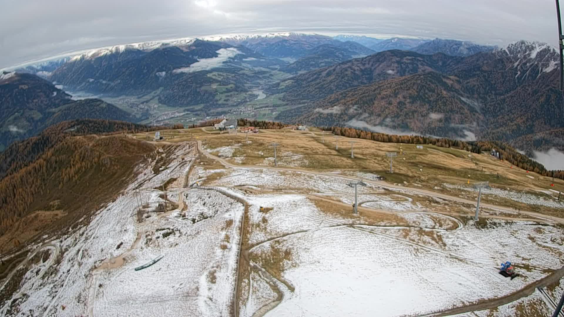 Sommet du Kronplatz | vue sur Valdaora – Olang