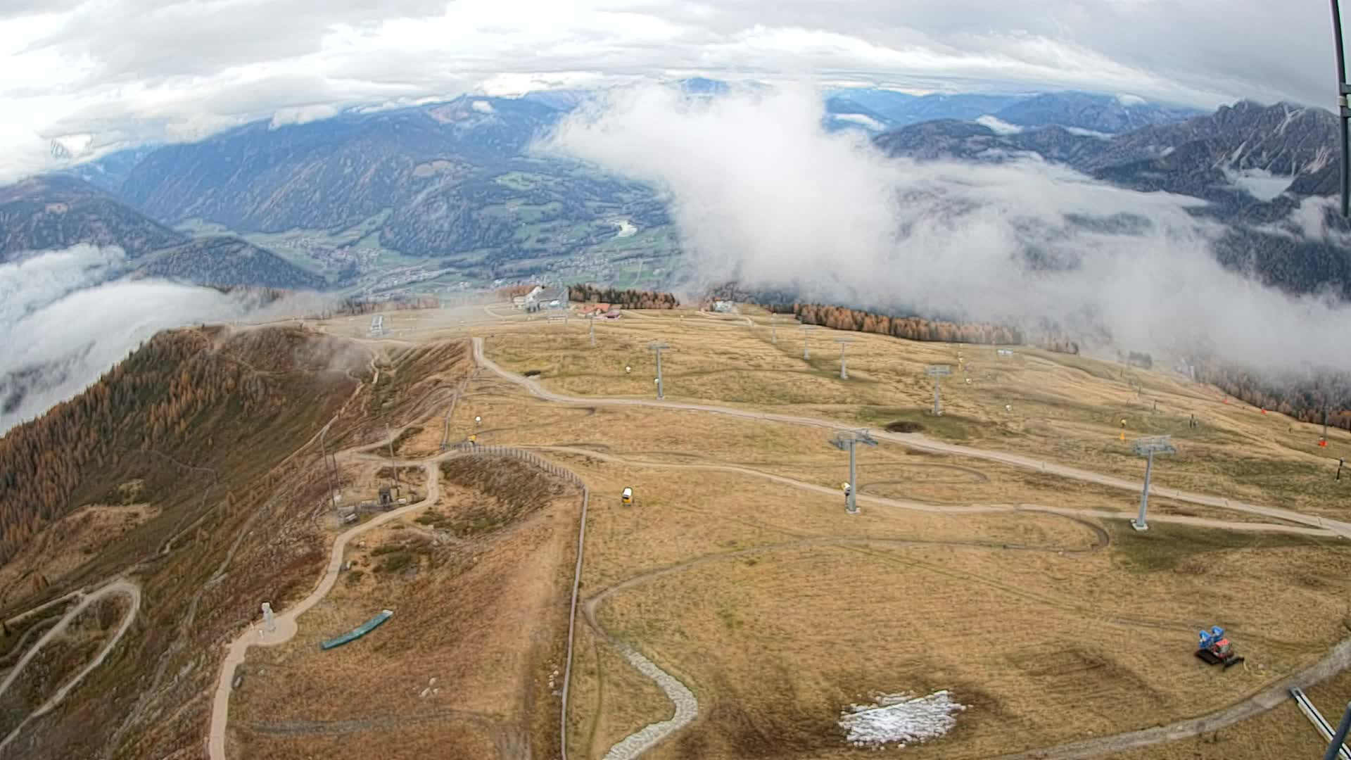 Sommet du Kronplatz | vue sur Valdaora – Olang