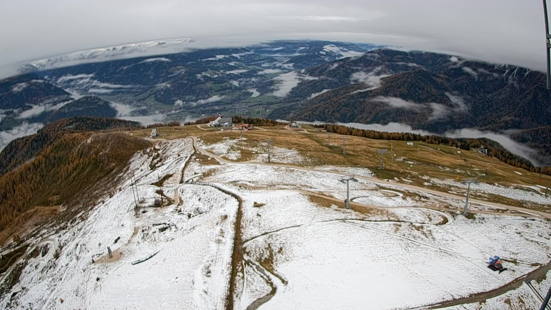 Sommet du Kronplatz | vue sur Valdaora – Olang