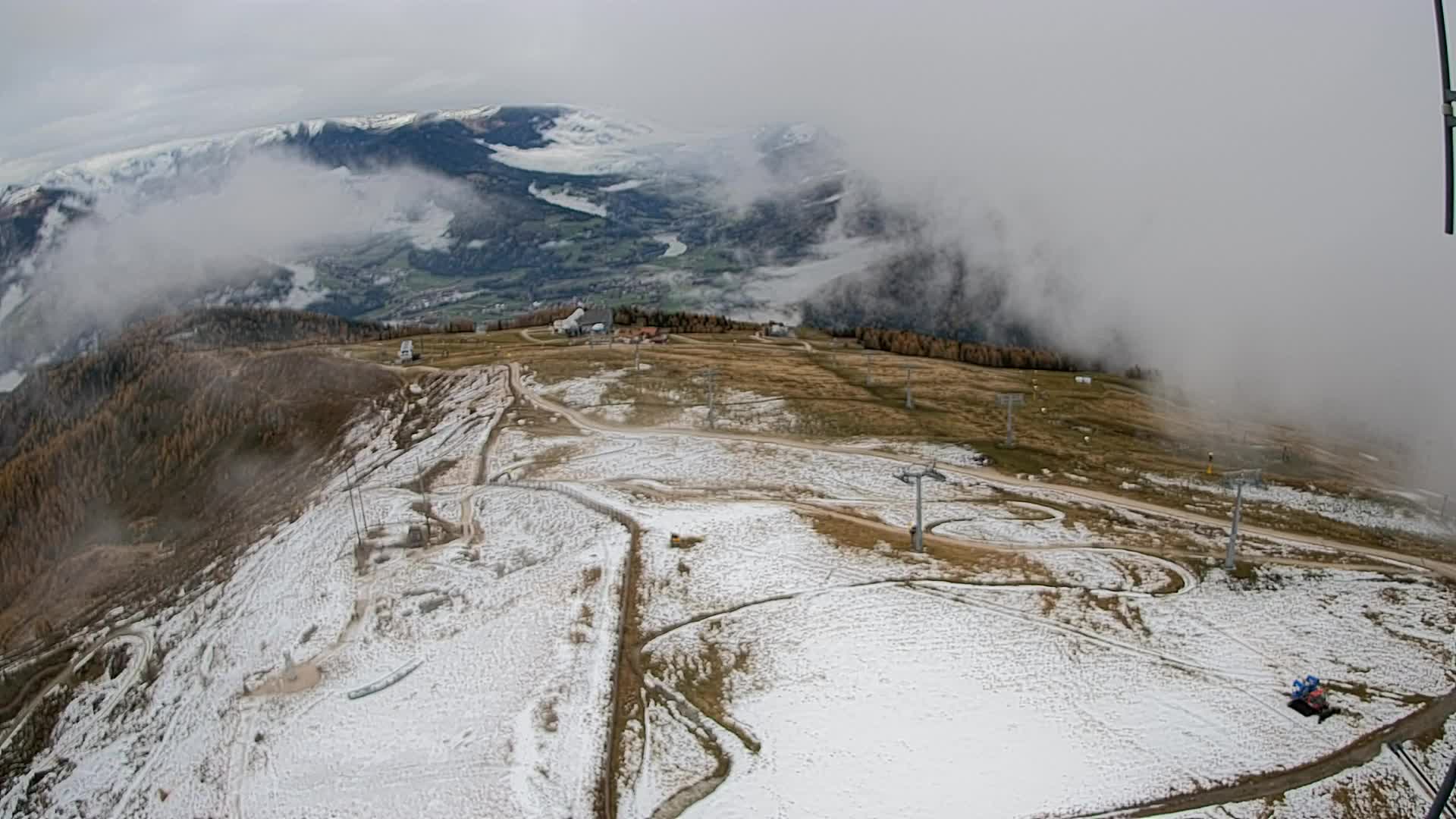 Sommet du Kronplatz | vue sur Valdaora – Olang