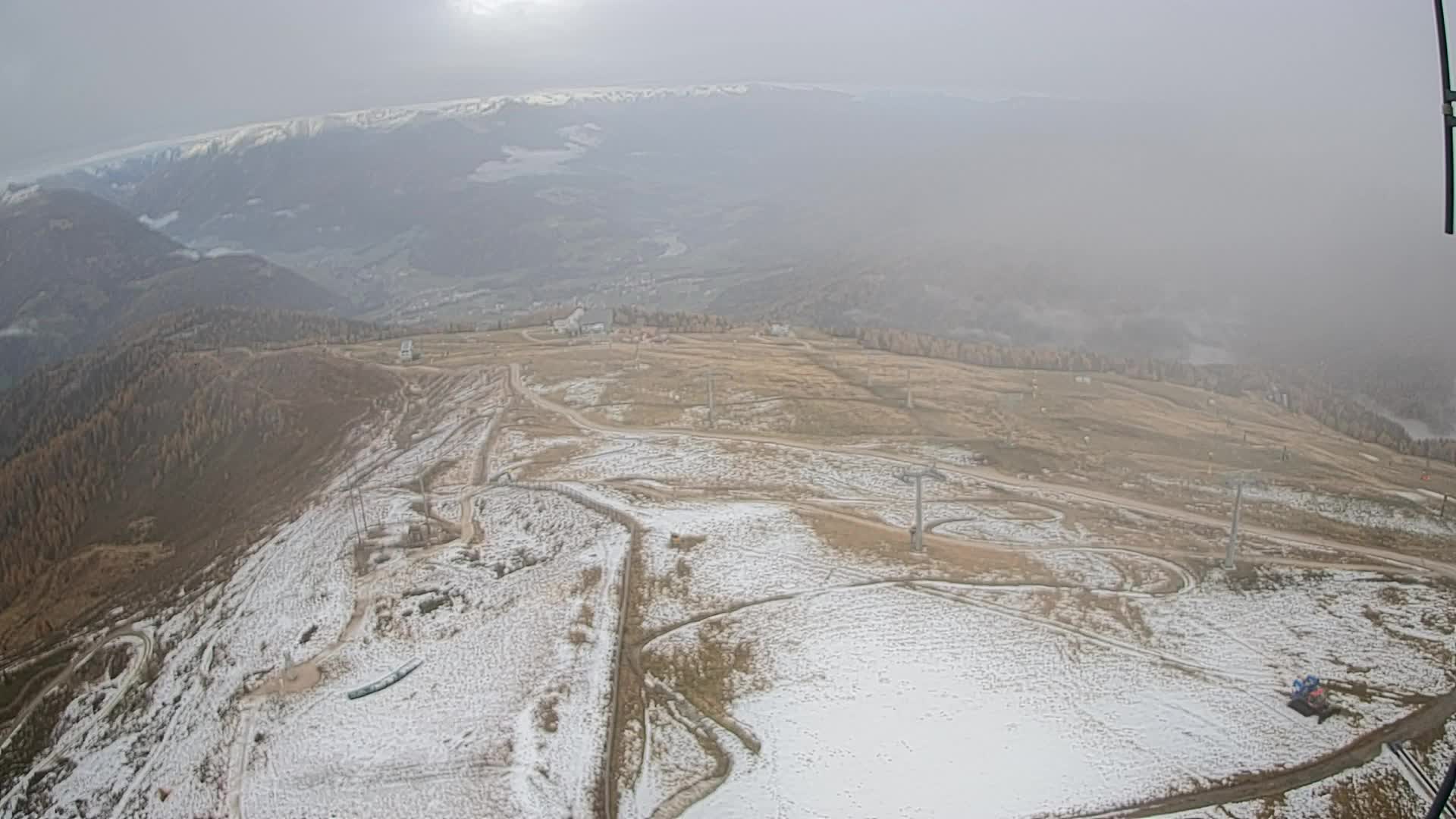 Kronplatz-Gipfel | Blick nach Olang – Valdaora