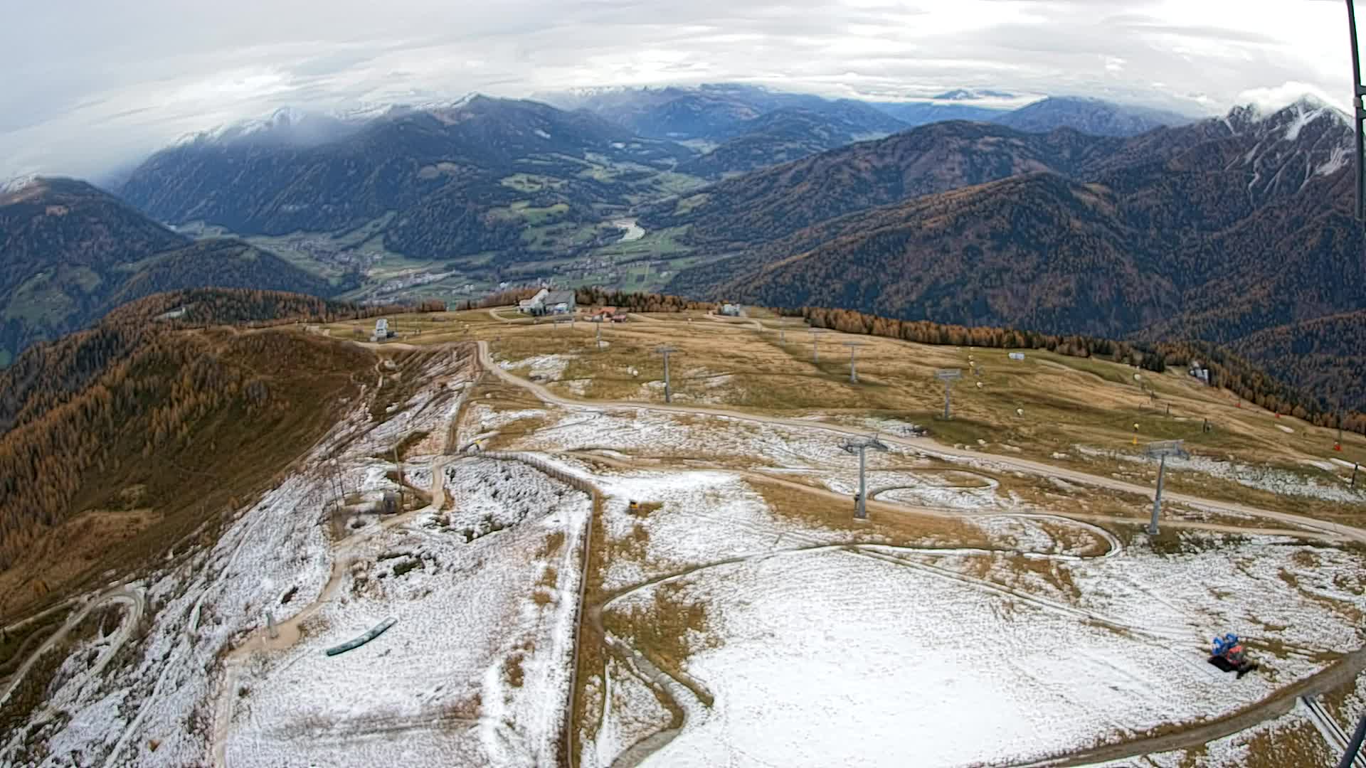 Kronplatz vrh | pogled na Valdaora – Olang