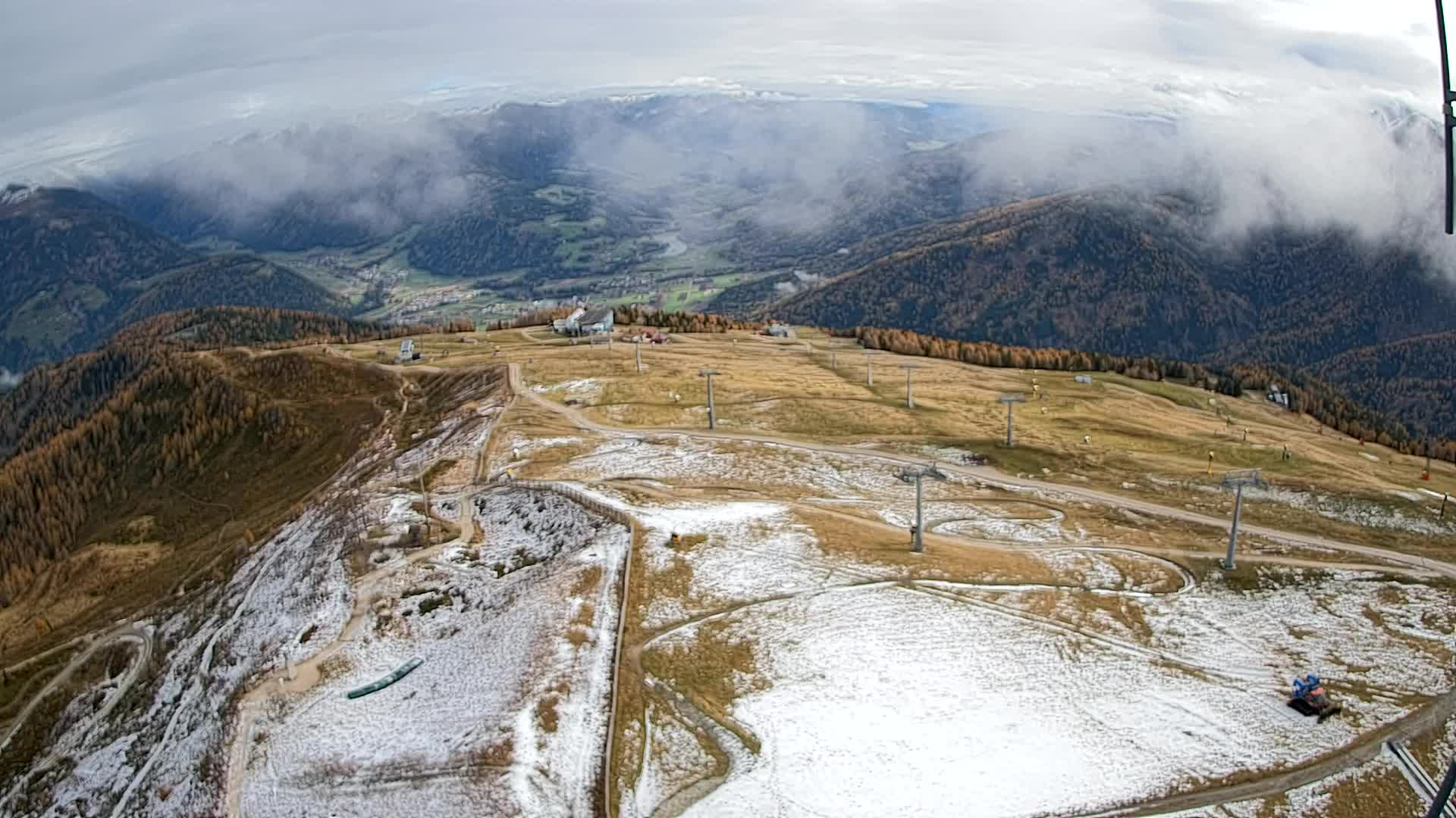 Sommet du Kronplatz | vue sur Valdaora – Olang