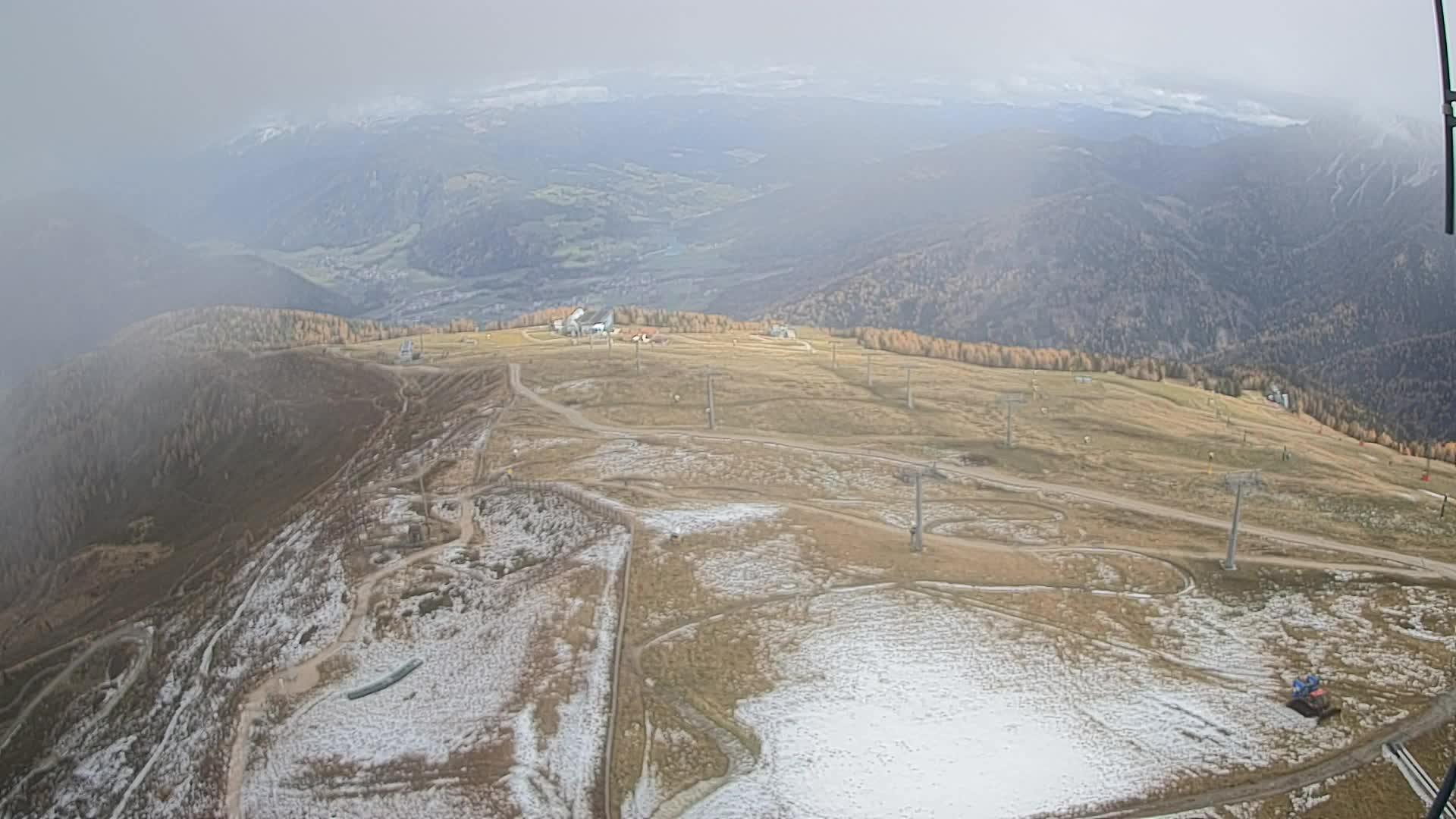 Kronplatz-Gipfel | Blick nach Olang – Valdaora