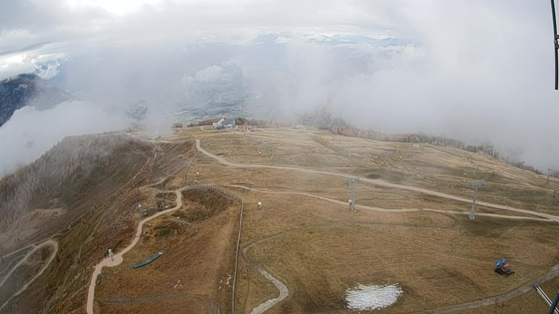 Kronplatz-Gipfel | Blick nach Olang – Valdaora