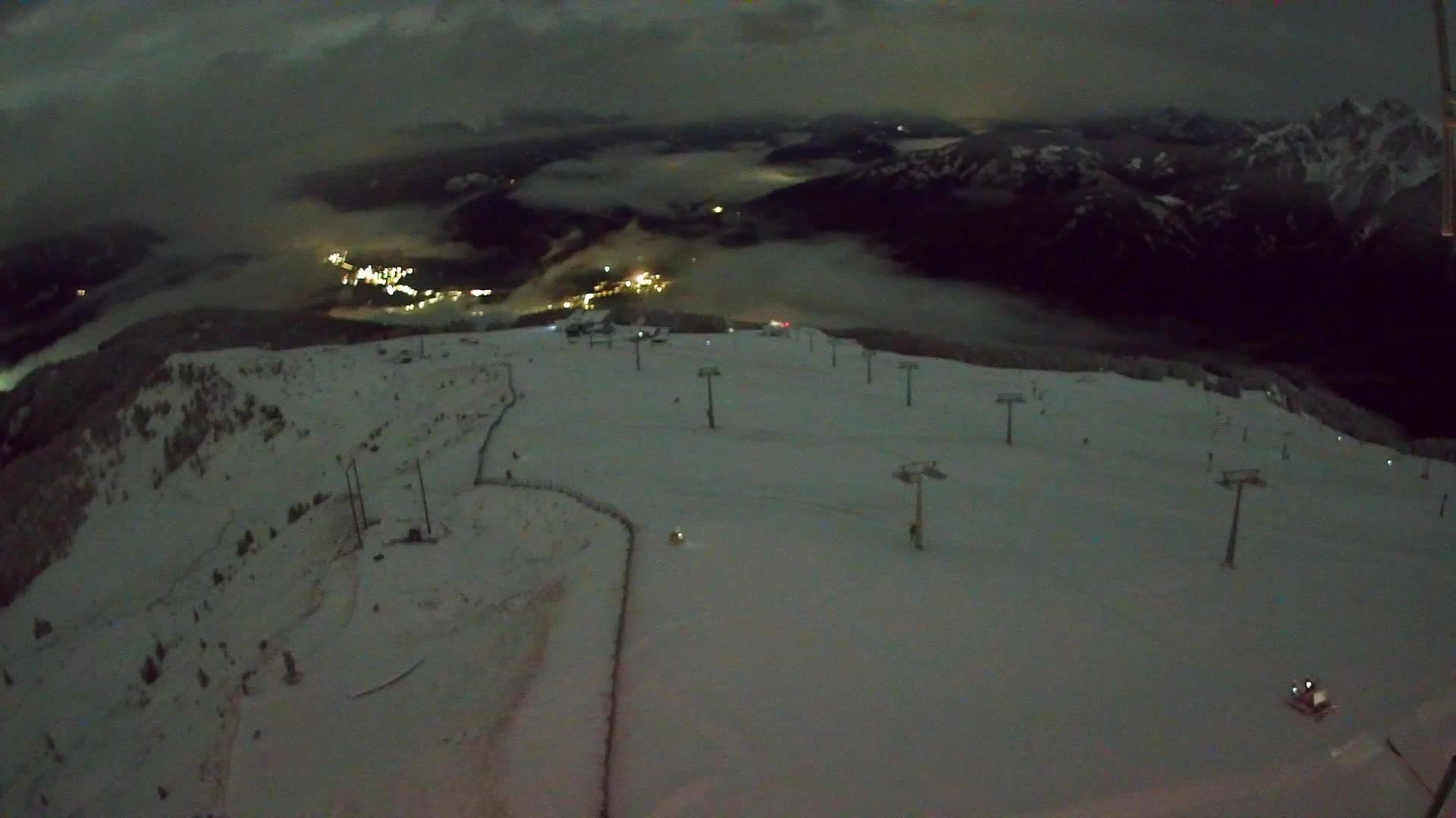 Kronplatz-Gipfel | Blick nach Olang – Valdaora