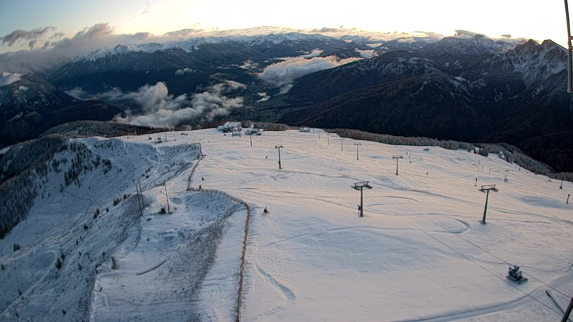 Kronplatz vrh | pogled na Valdaora – Olang