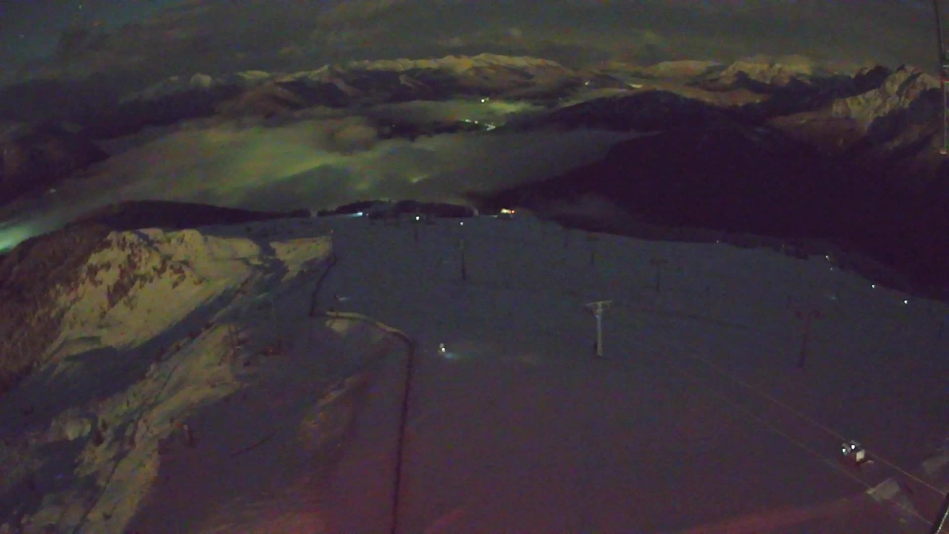 Kronplatz-Gipfel | Blick nach Olang – Valdaora