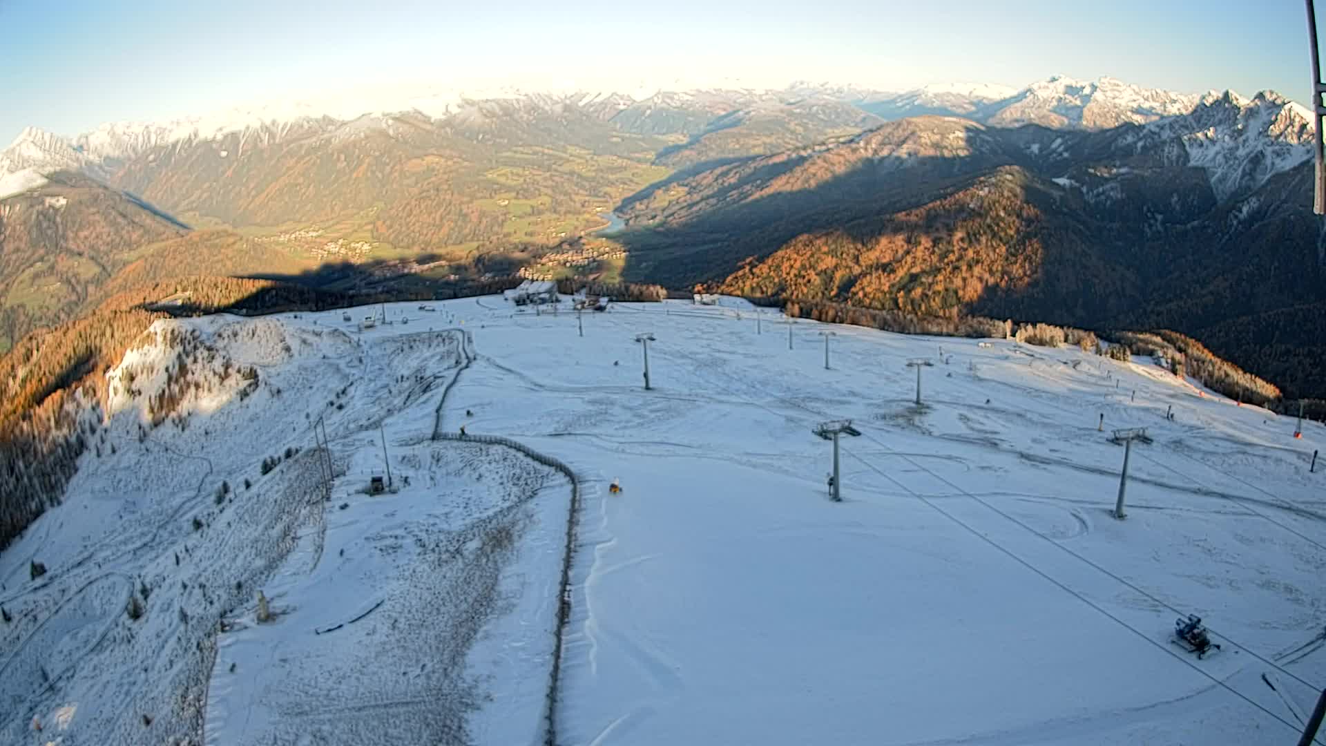 Kronplatz vrh | pogled na Valdaora – Olang