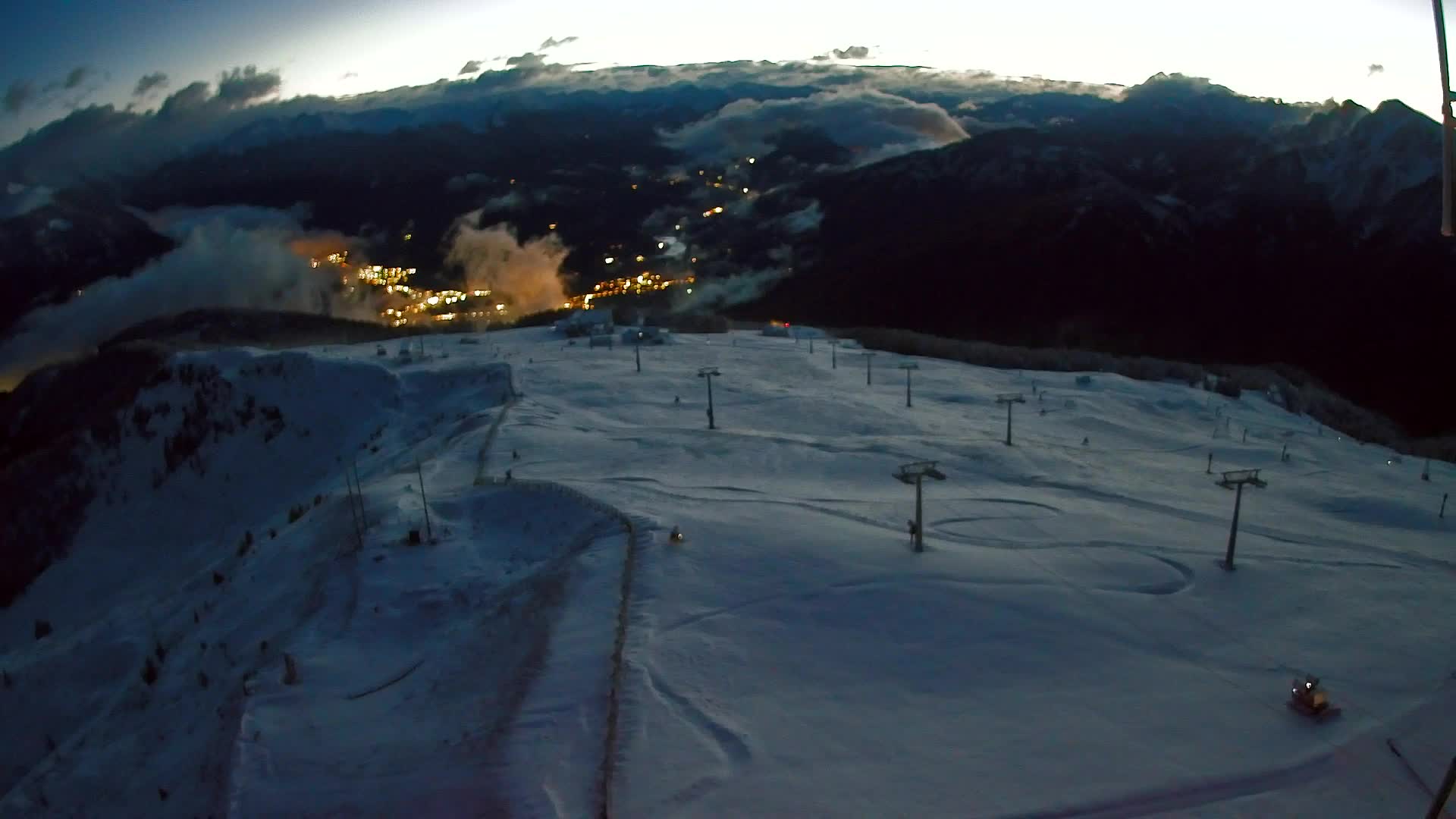 Sommet du Kronplatz | vue sur Valdaora – Olang