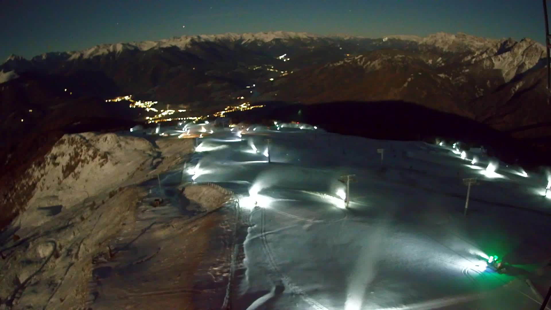 Kronplatz-Gipfel | Blick nach Olang – Valdaora