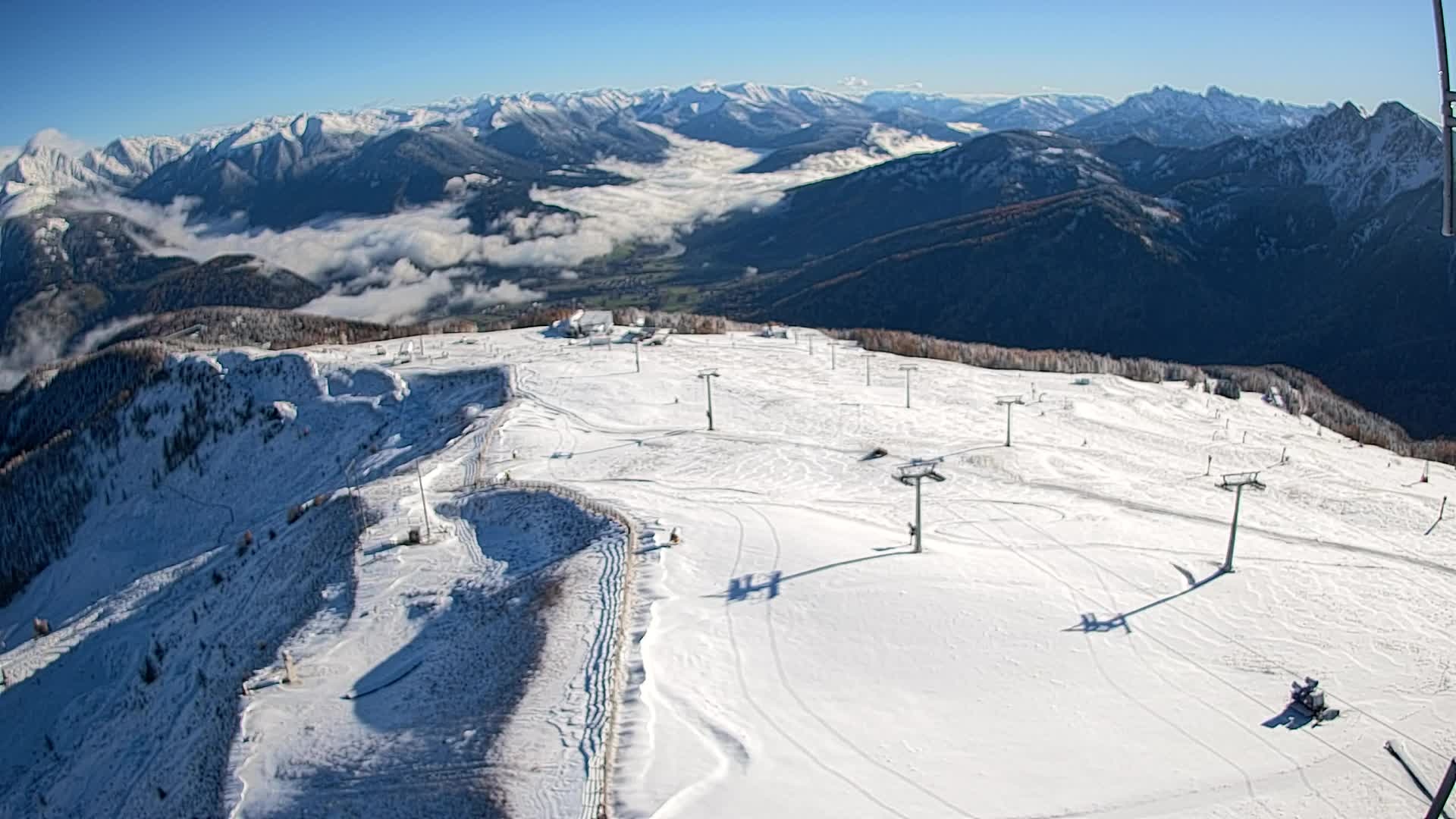 Sommet du Kronplatz | vue sur Valdaora – Olang