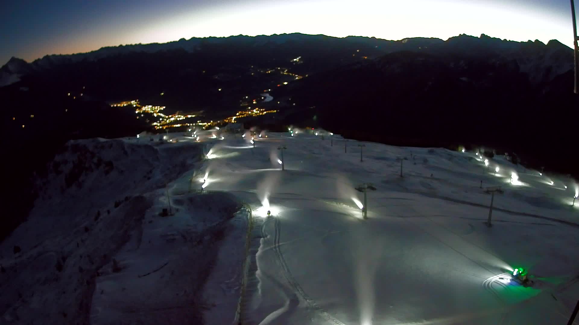 Kronplatz-Gipfel | Blick nach Olang – Valdaora