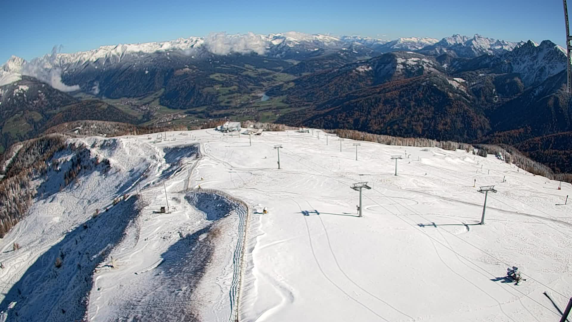 Kronplatz vrh | pogled na Valdaora – Olang