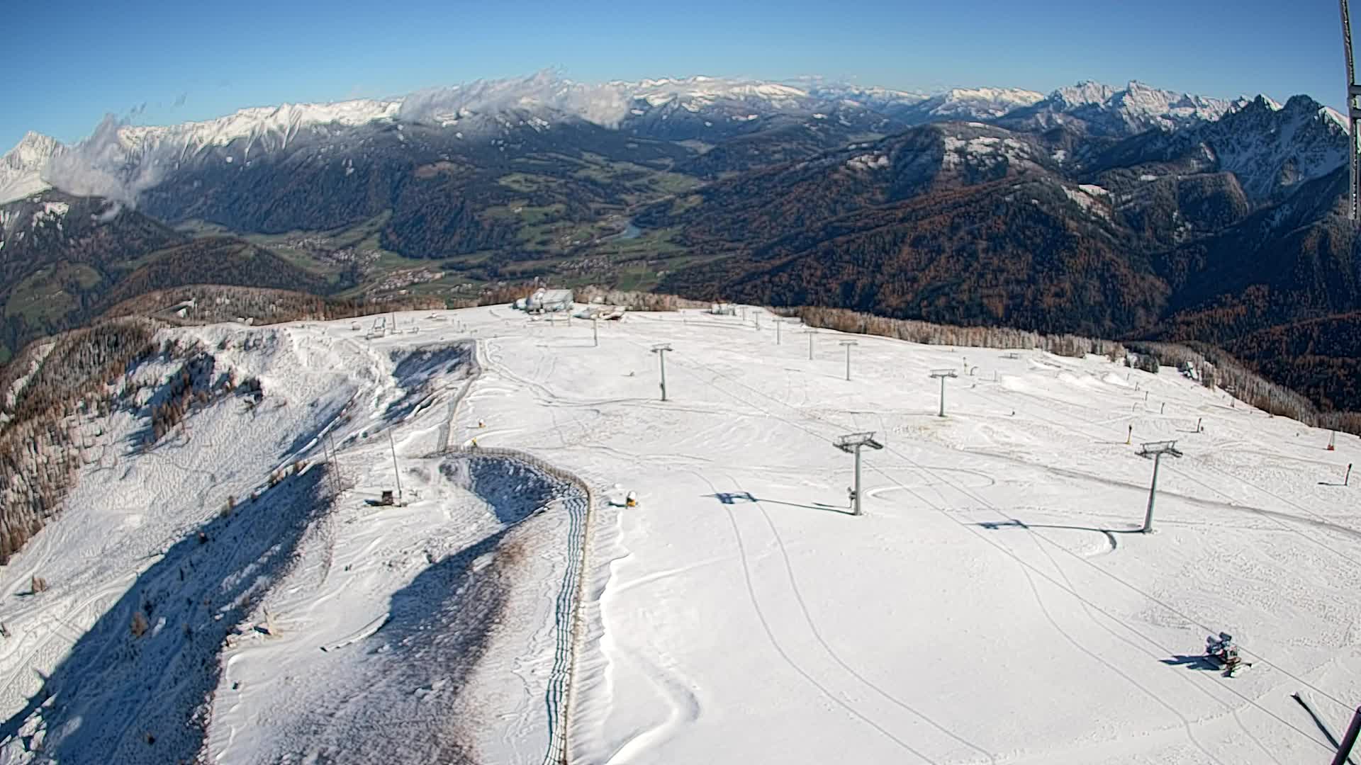Sommet du Kronplatz | vue sur Valdaora – Olang