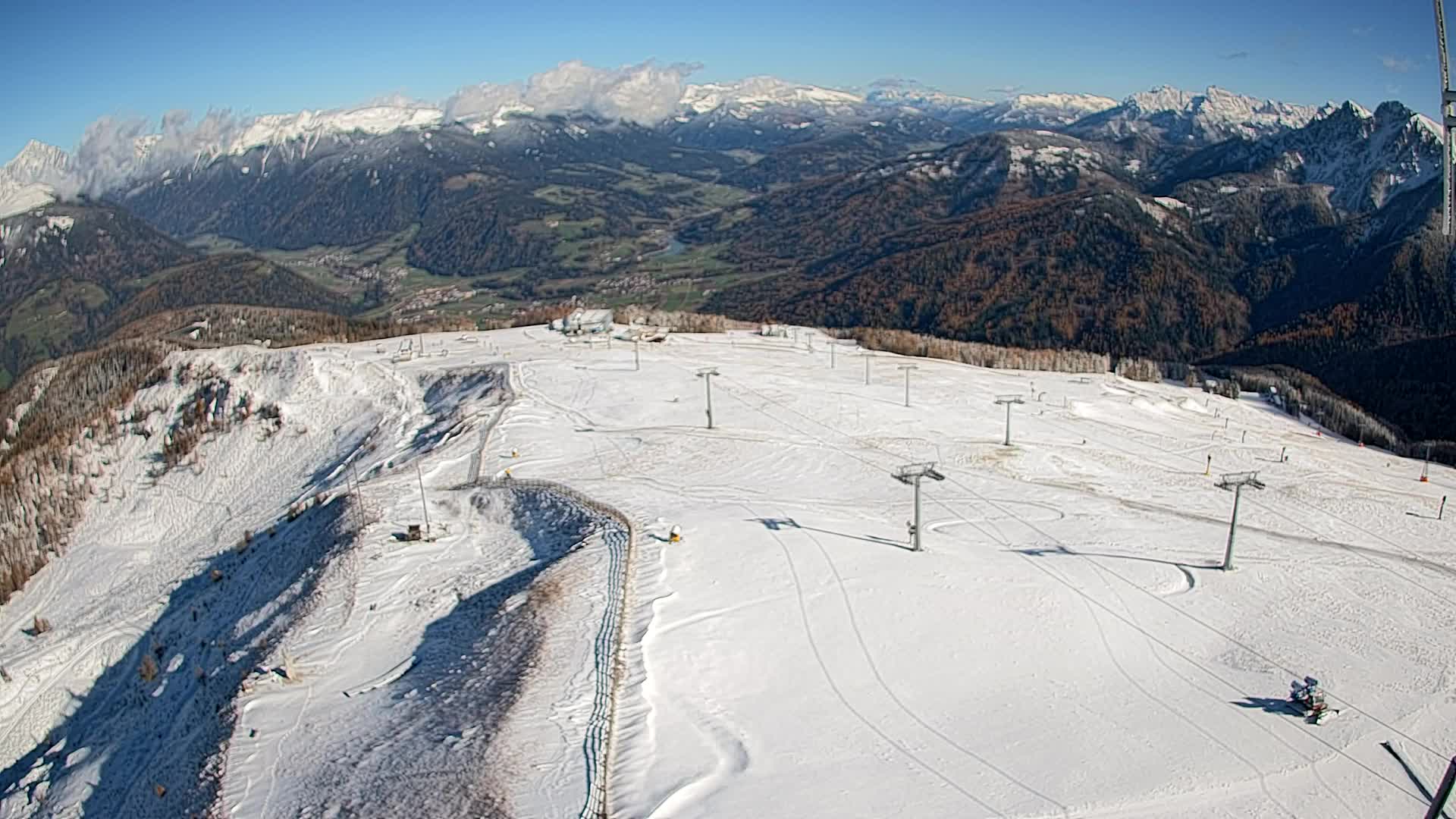 Sommet du Kronplatz | vue sur Valdaora – Olang