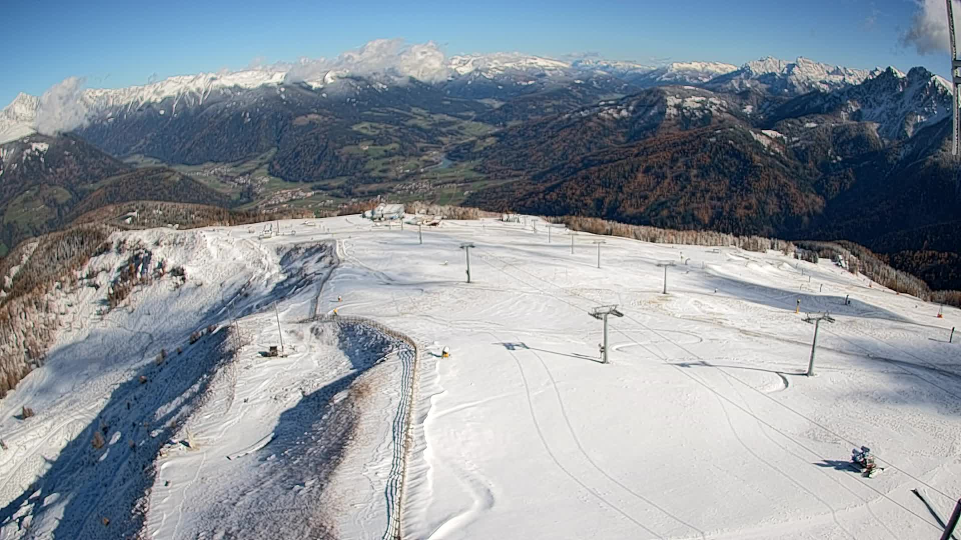 Sommet du Kronplatz | vue sur Valdaora – Olang