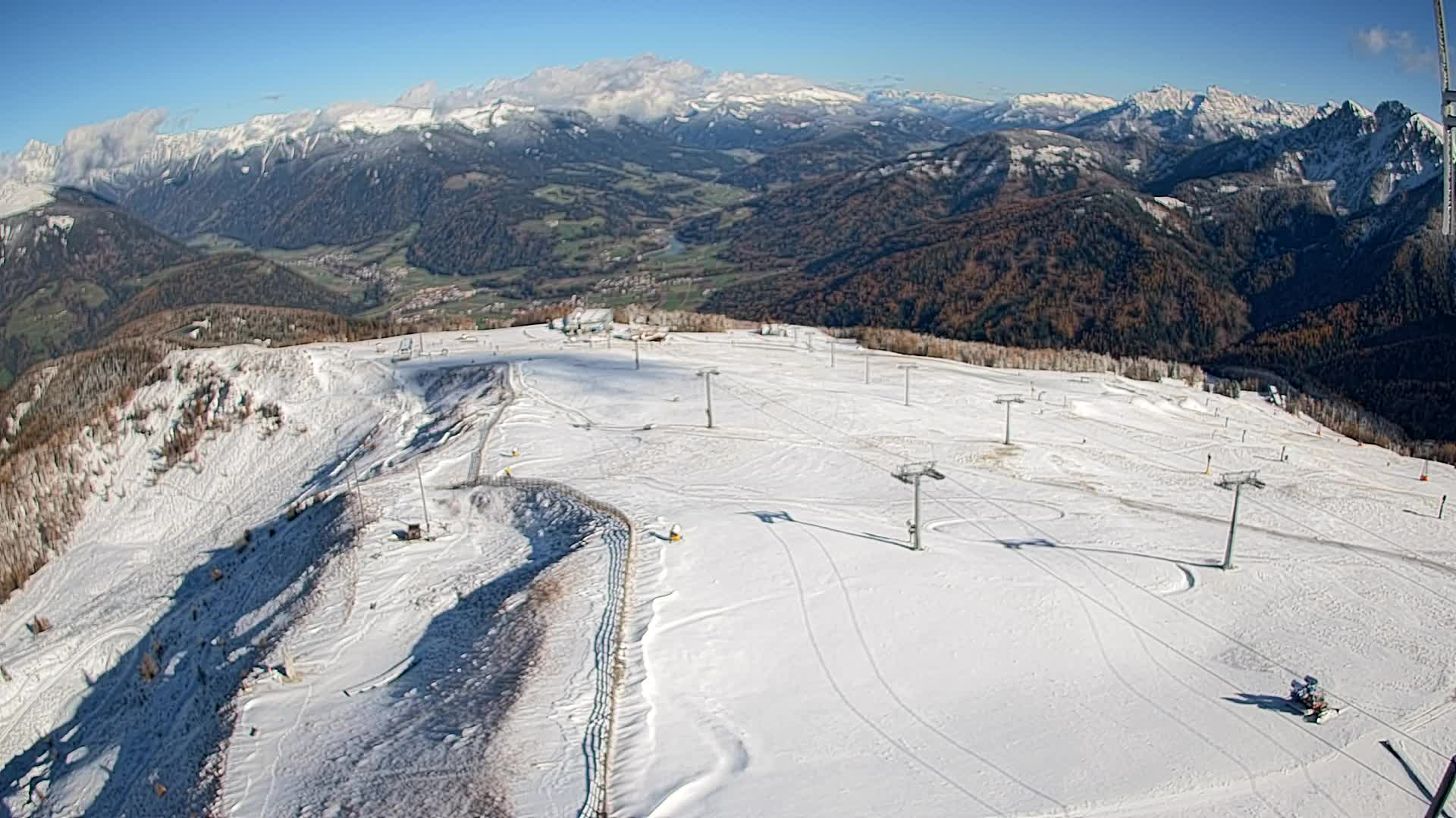 Sommet du Kronplatz | vue sur Valdaora – Olang