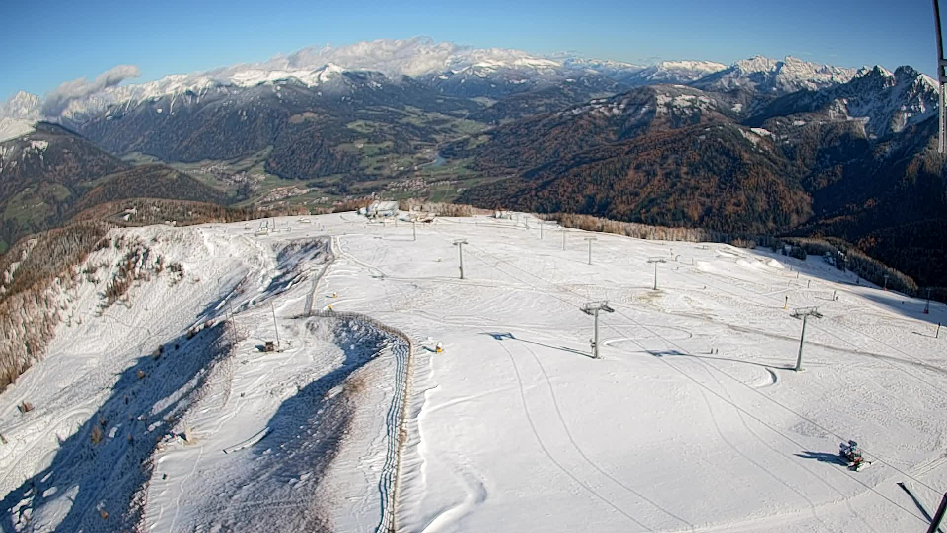 Sommet du Kronplatz | vue sur Valdaora – Olang