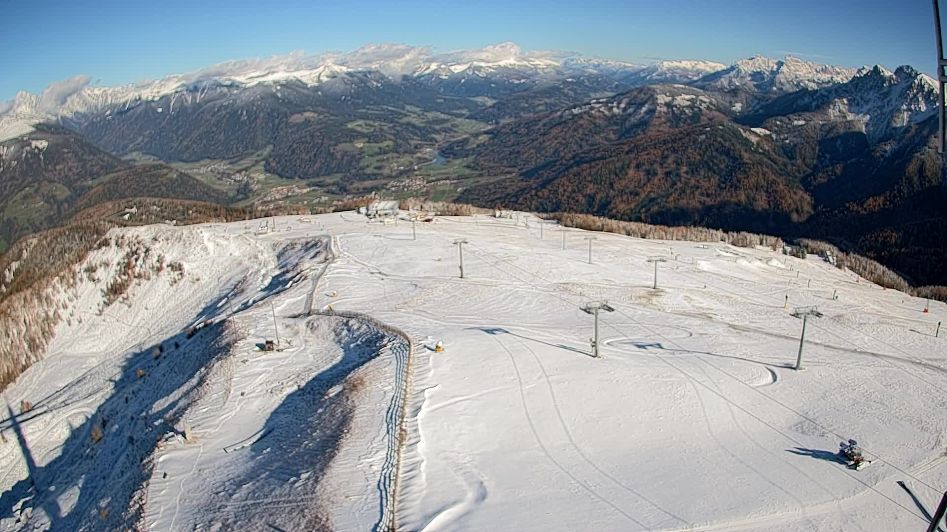 Kronplatz vrh | pogled na Valdaora – Olang