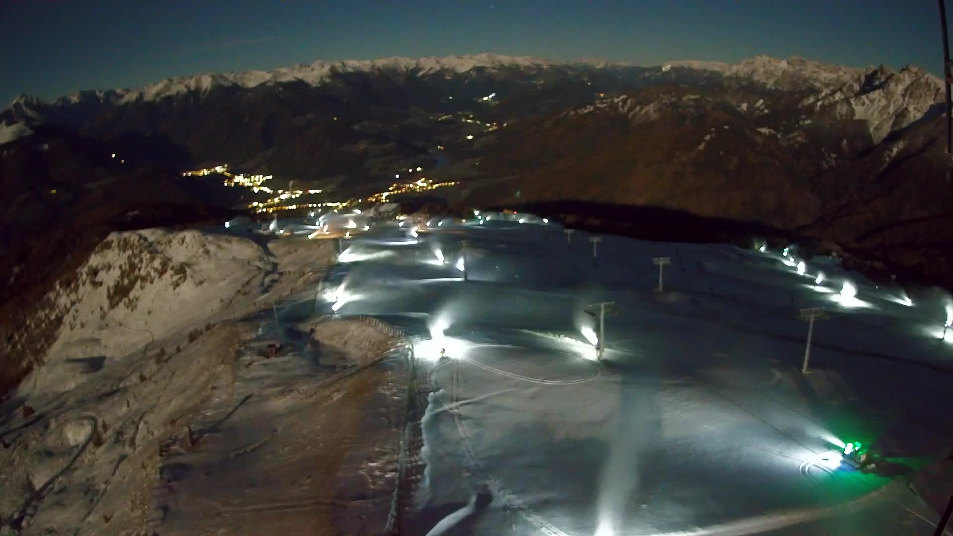 Kronplatz-Gipfel | Blick nach Olang – Valdaora