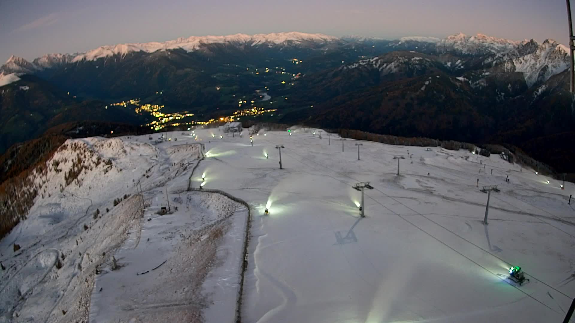 Sommet du Kronplatz | vue sur Valdaora – Olang