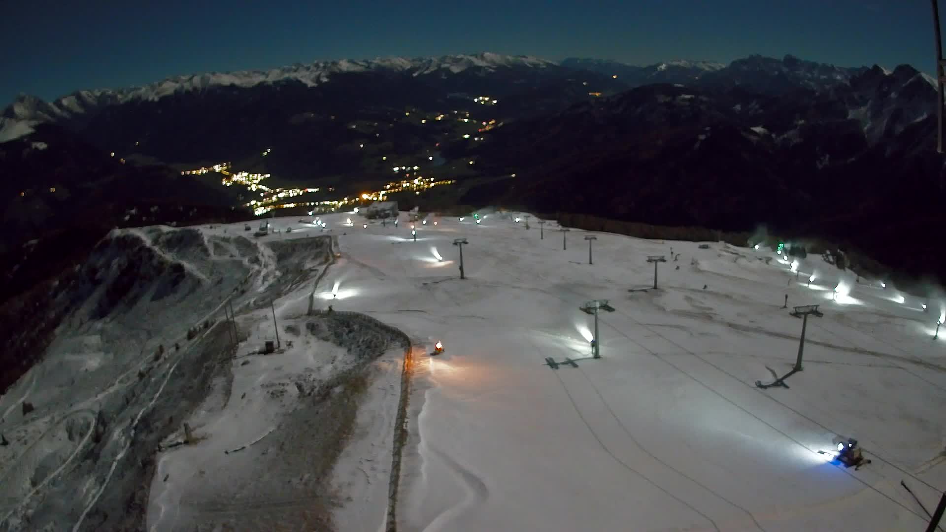 Kronplatz-Gipfel | Blick nach Olang – Valdaora